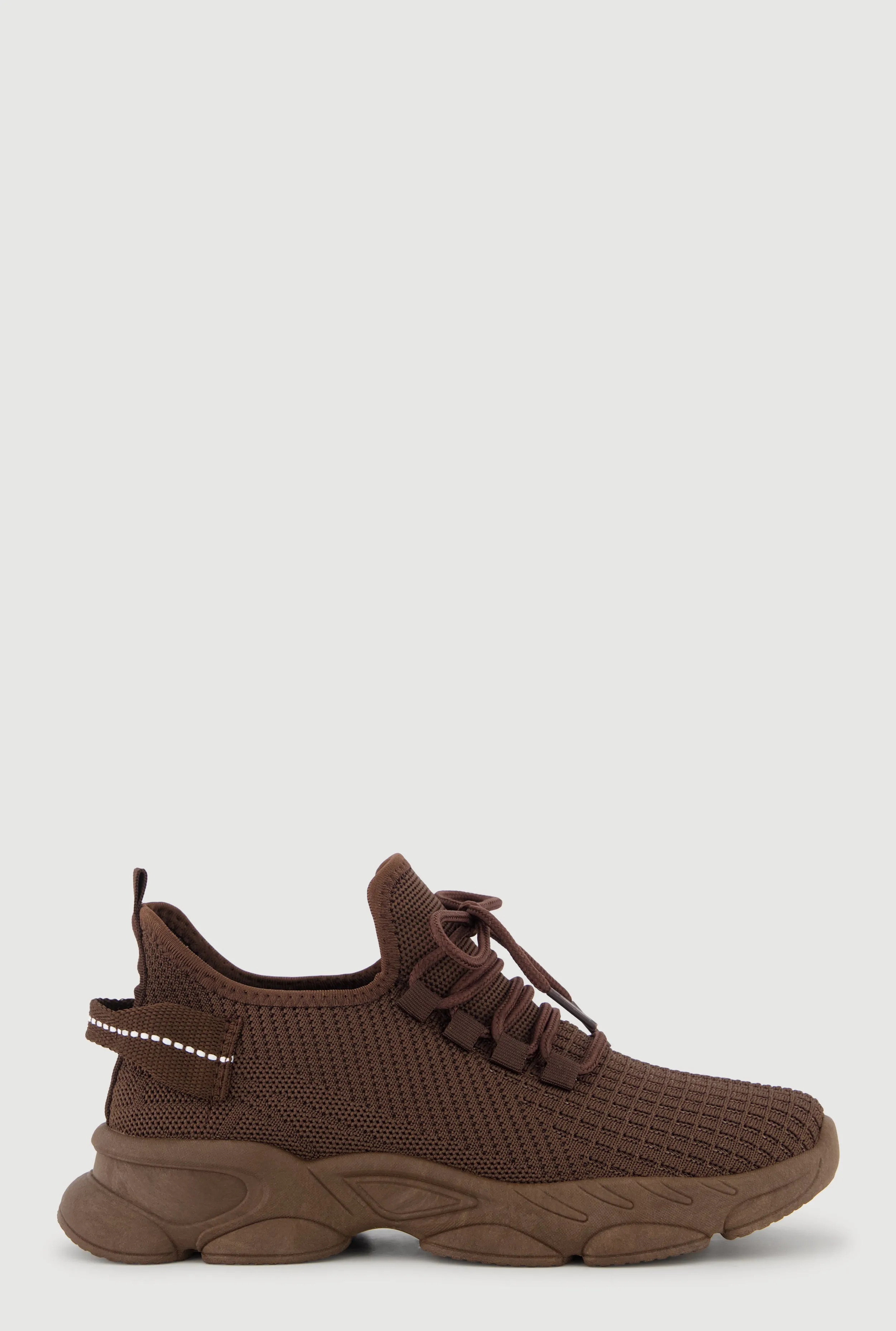 Textured Knit Low Boost Lace Up Sneakers sold by Rainbow product image thumbnail 2