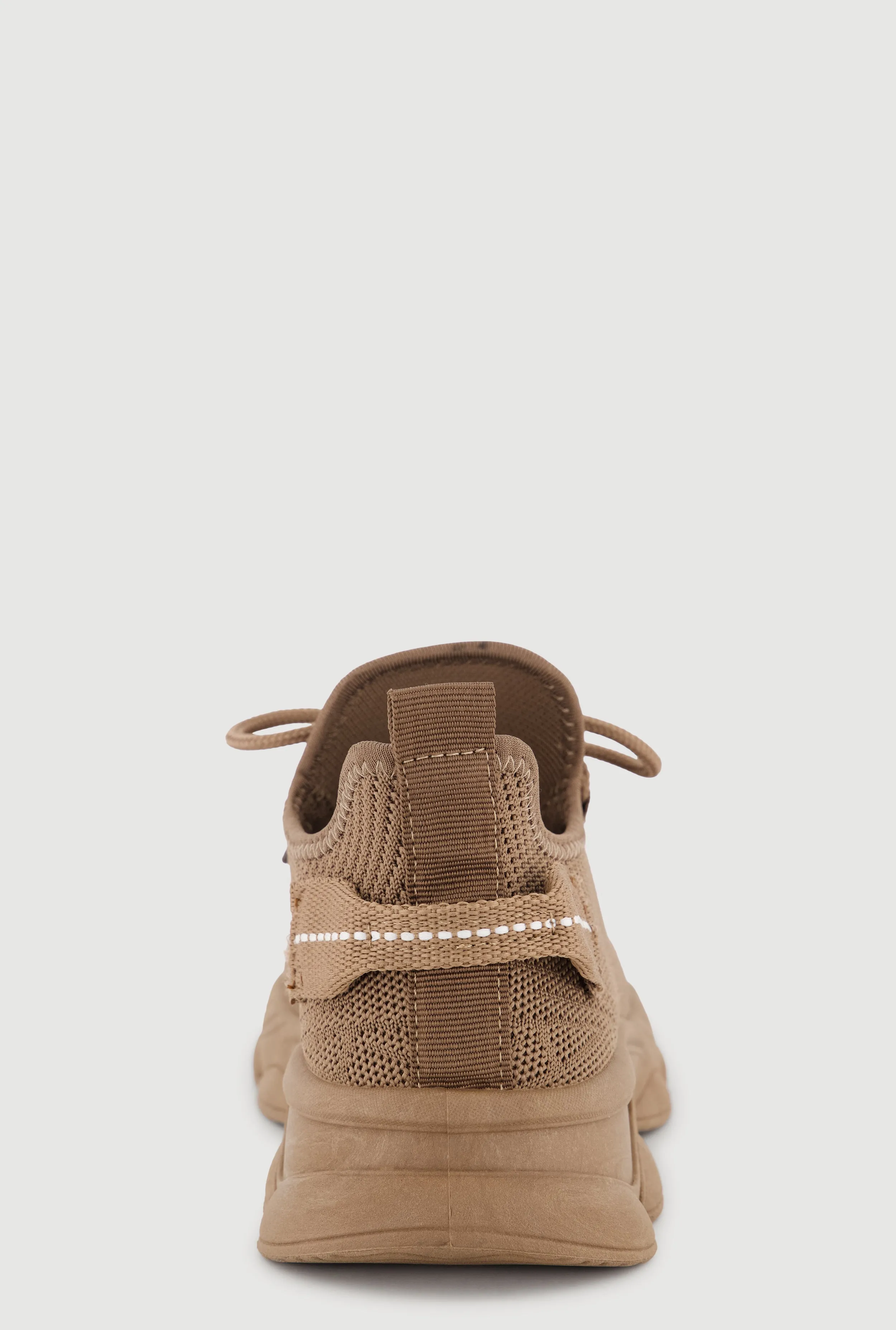 Textured Knit Low Boost Lace Up Sneakers sold by Rainbow product image thumbnail 3