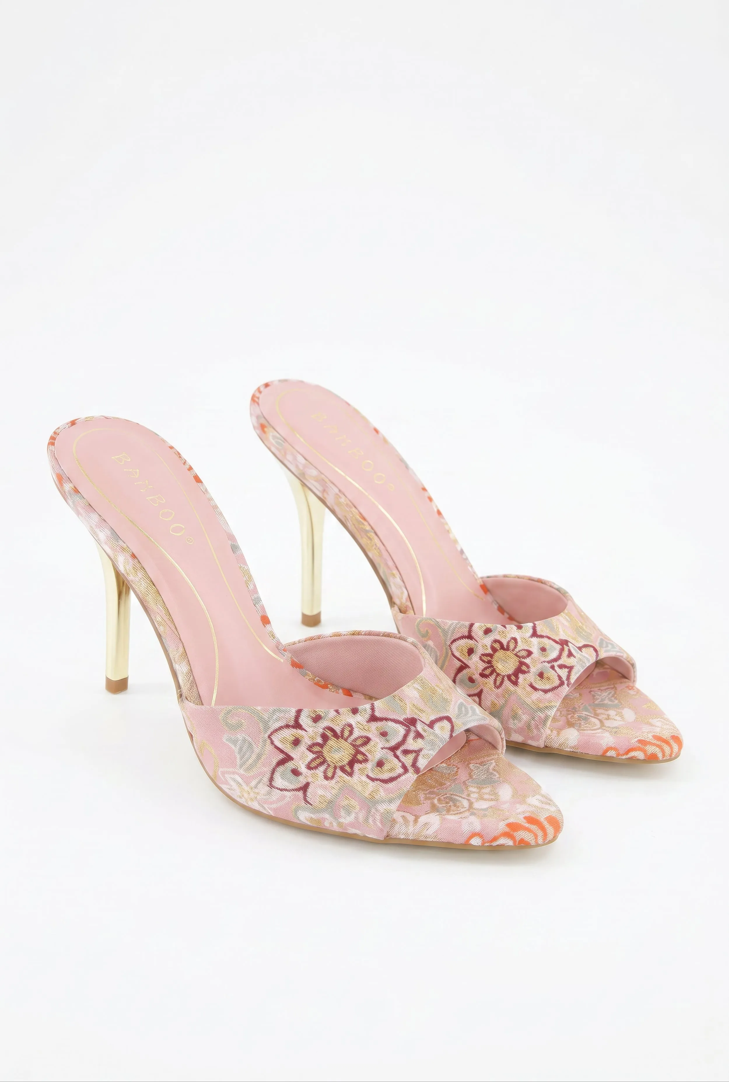 Open Toe High Heel Stiletto Mules sold by Rainbow product image thumbnail 2