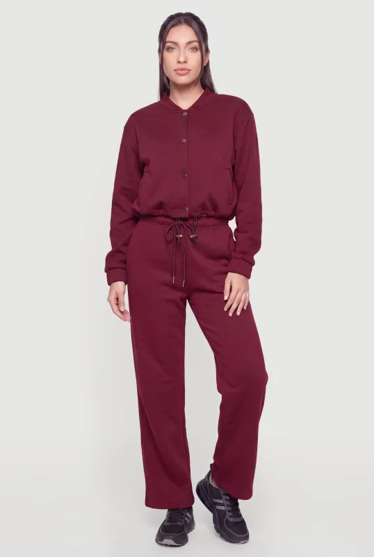 High Waisted Drawstring Sweatpants made by Rainbow
