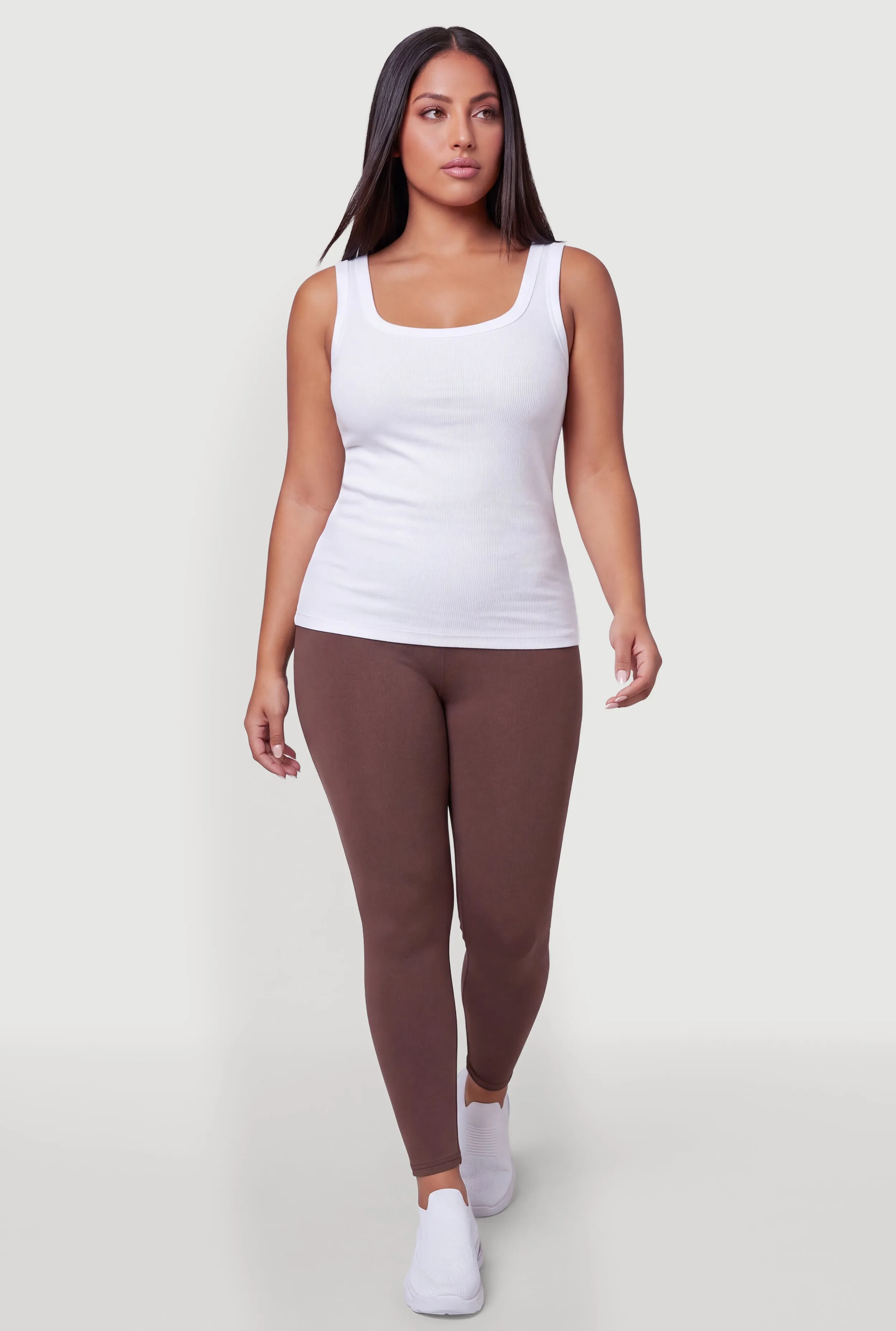 Plus Size Fleece Lined Leggings sold by Rainbow