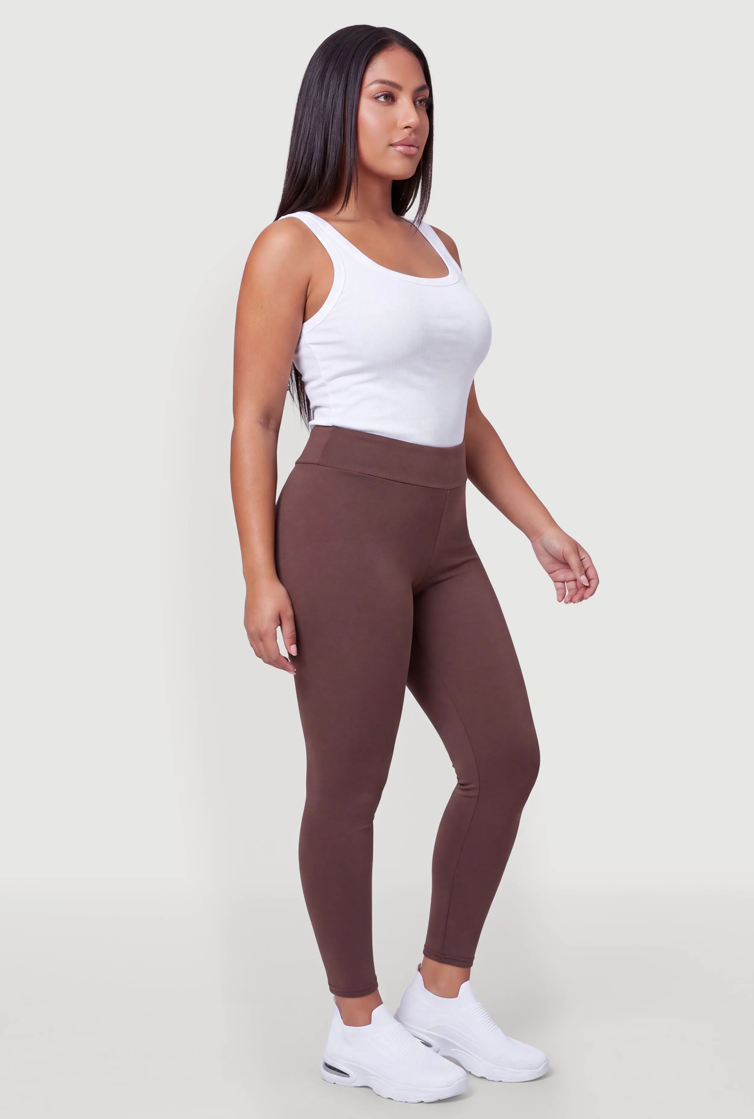Plus Size Fleece Lined Leggings sold by Rainbow product image thumbnail 2