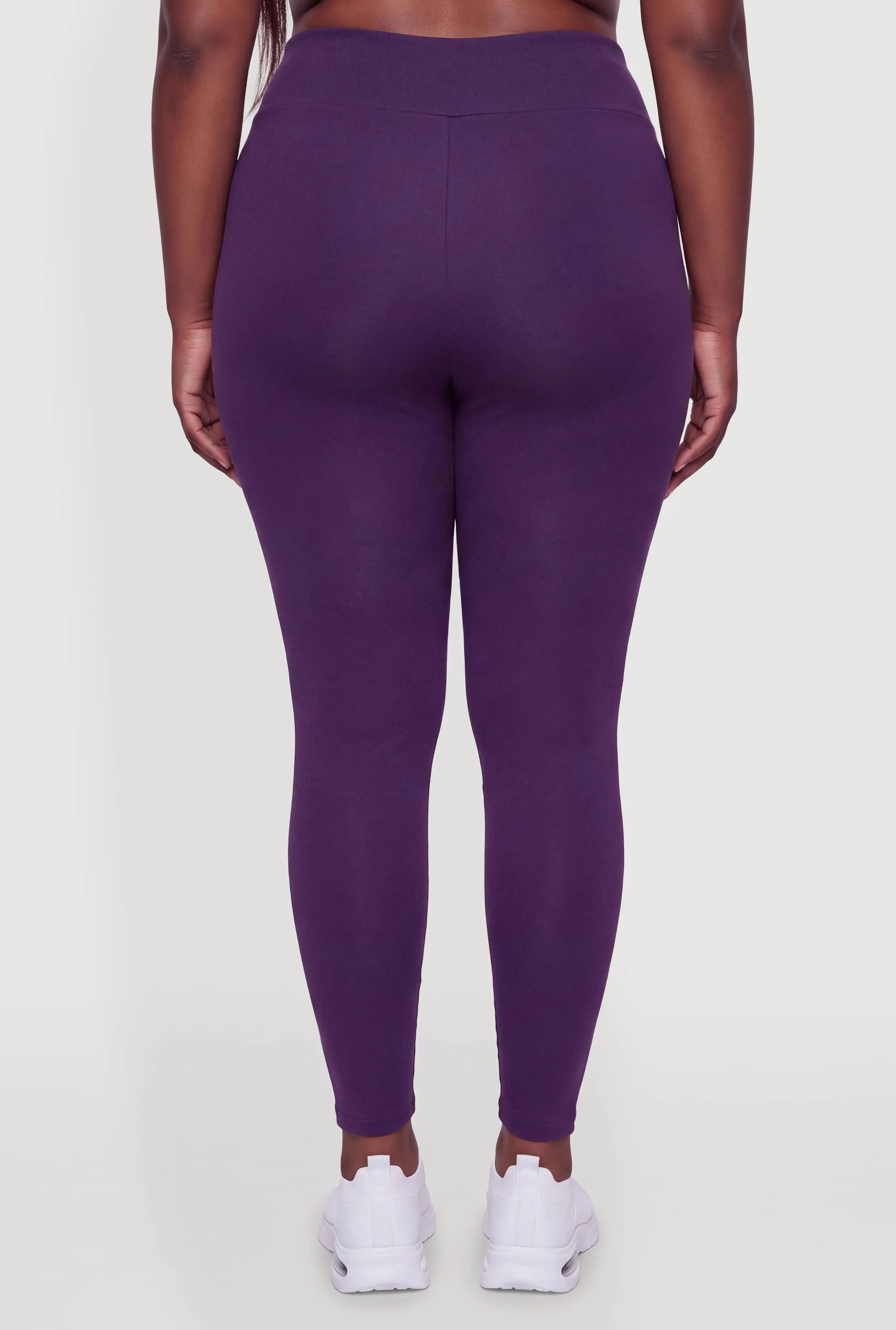 Plus Size Fleece Lined Leggings sold by Rainbow product image thumbnail 5
