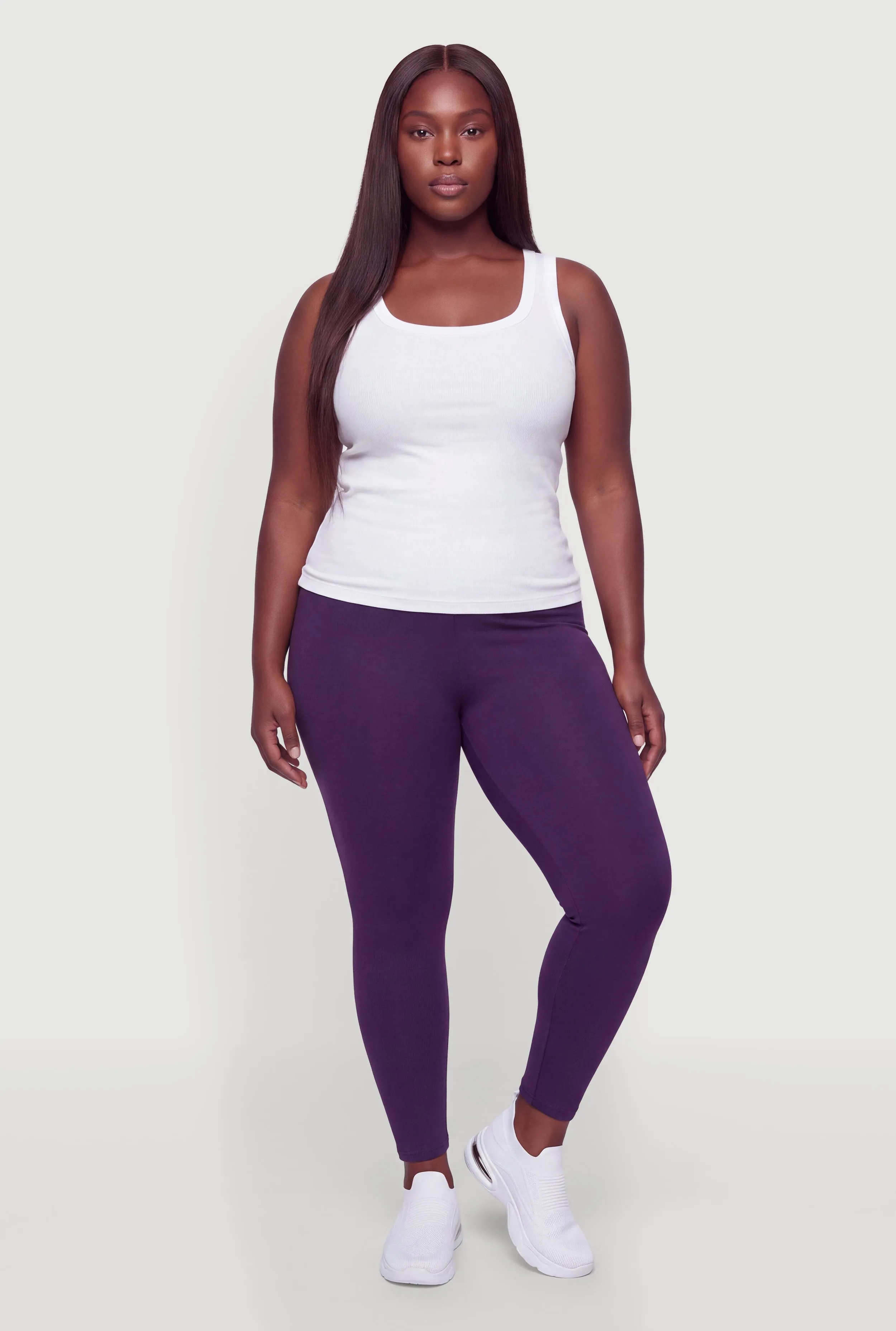 Plus Size Fleece Lined Leggings sold by Rainbow