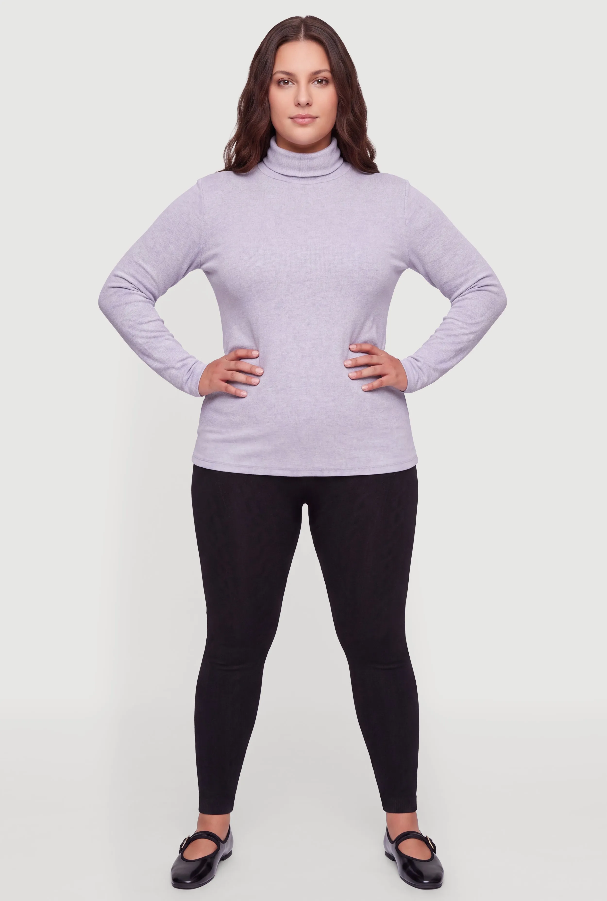 Plus Size Cable Knit Seamless Leggings sold by Rainbow product image thumbnail 2
