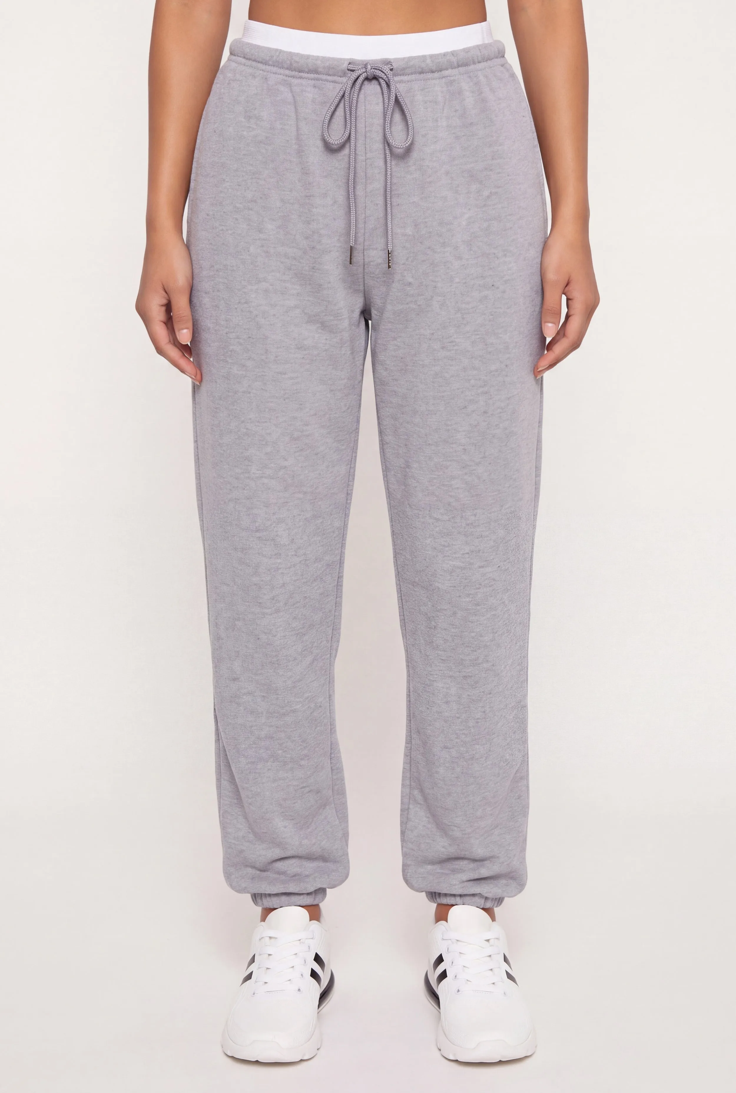 Contrast Waist Fleece Sweatpants sold by Rainbow product image thumbnail 3