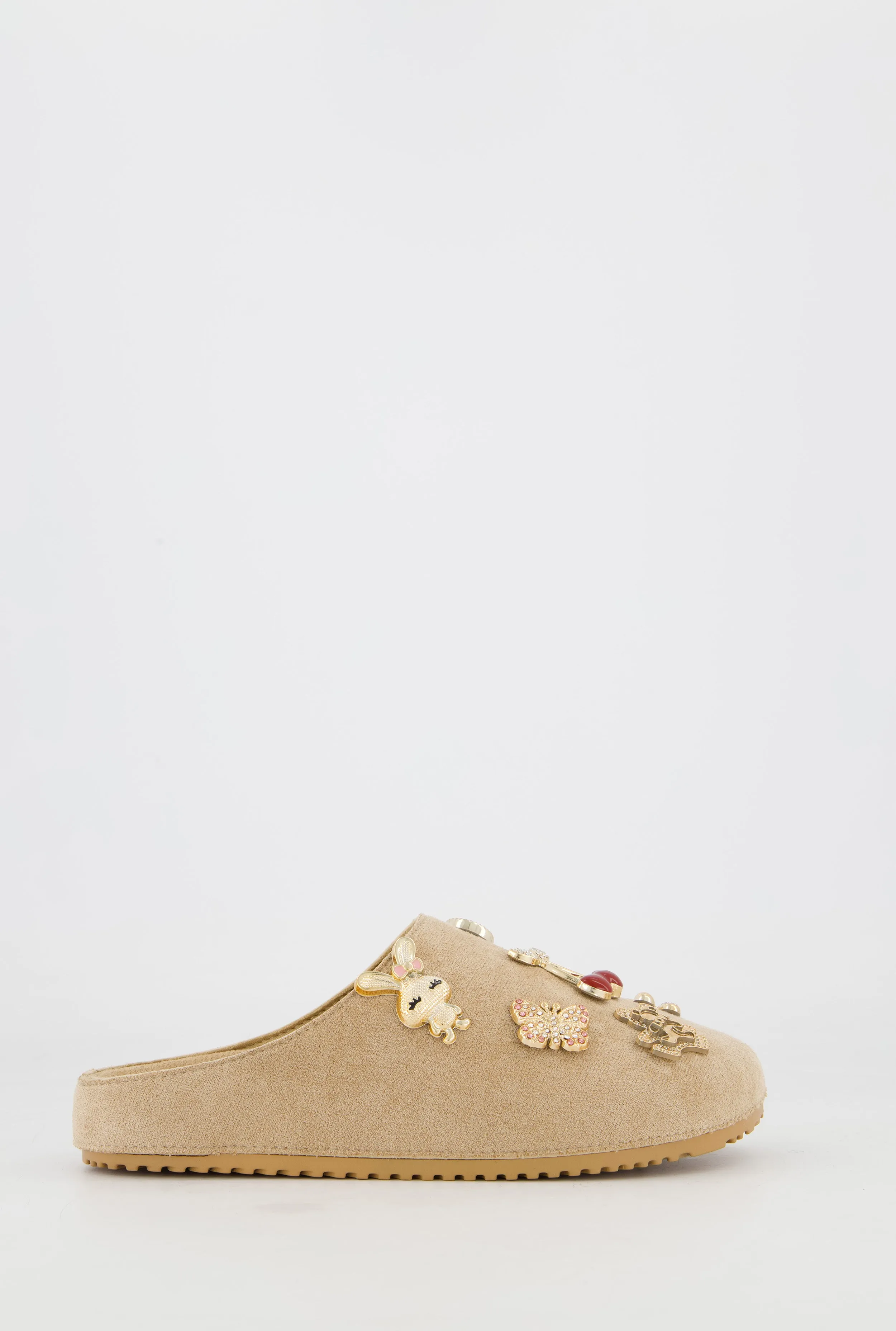 Faux Suede Clog Mules with Charms sold by Rainbow product image thumbnail 3