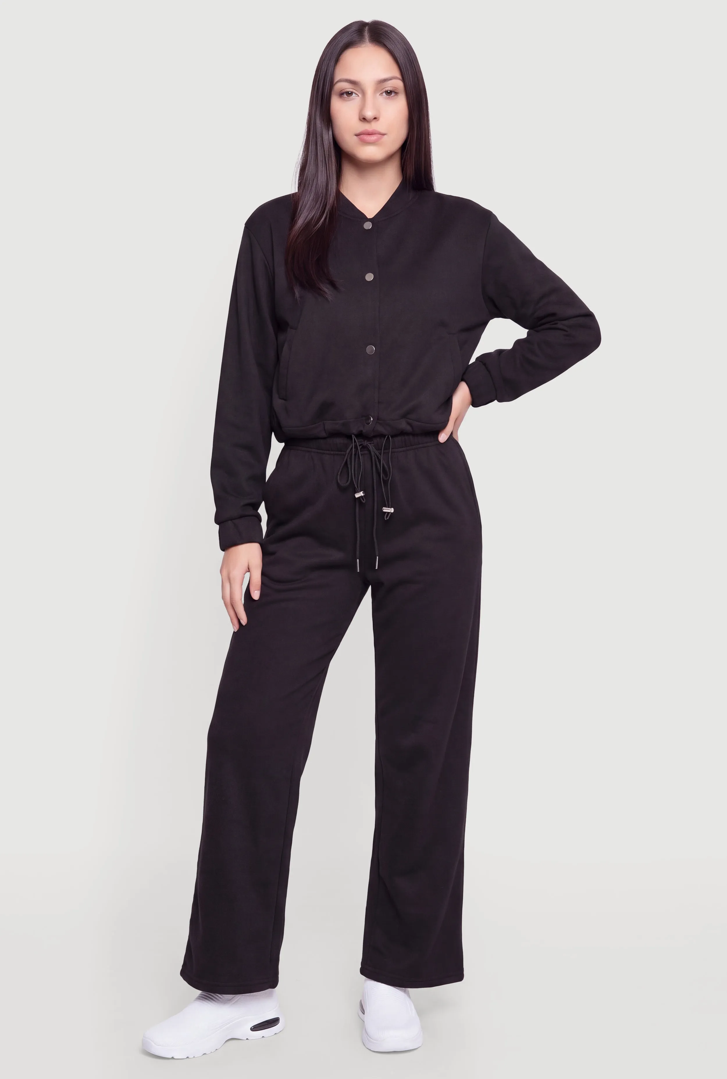 High Waisted Drawstring Sweatpants sold by Rainbow