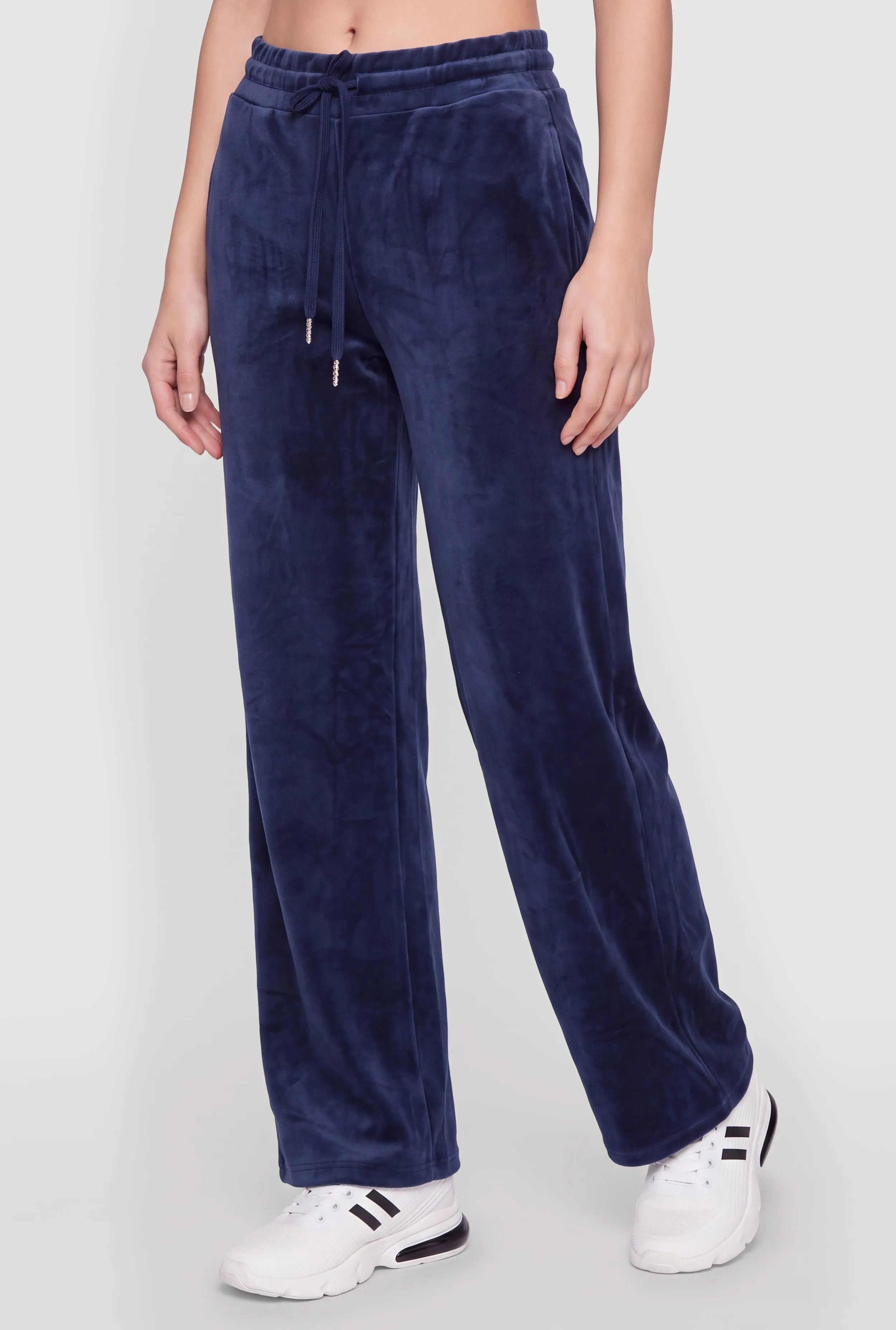 Rhinestone Dream Graphic Velour Wide Leg Pants sold by Rainbow product image thumbnail 3
