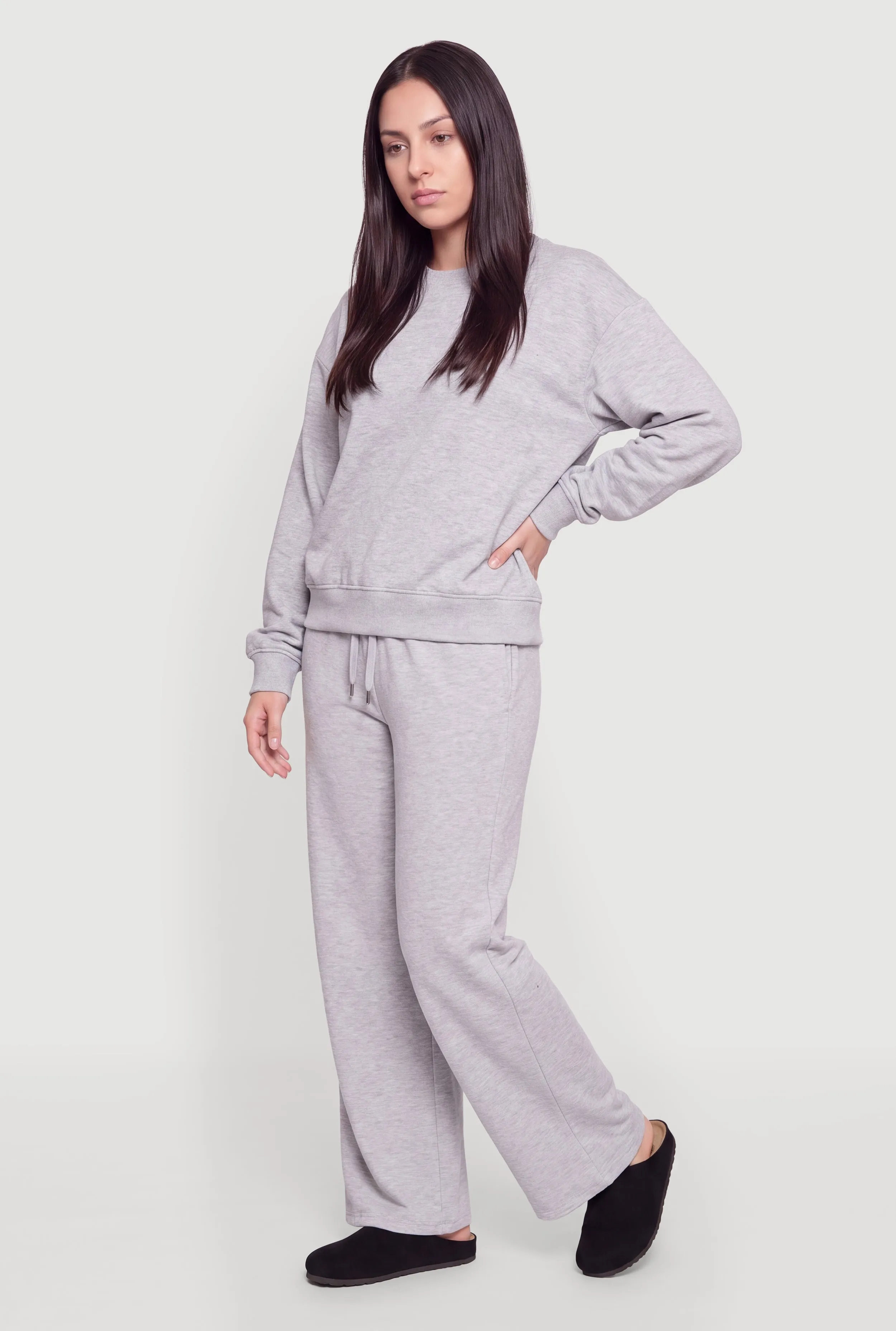 Long Sleeve Crew Neck Sweatshirt sold by Rainbow product image thumbnail 3