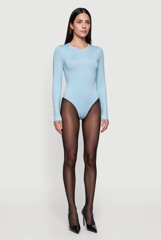 Long Sleeve Crew Neck Bodysuit made by Daisy
