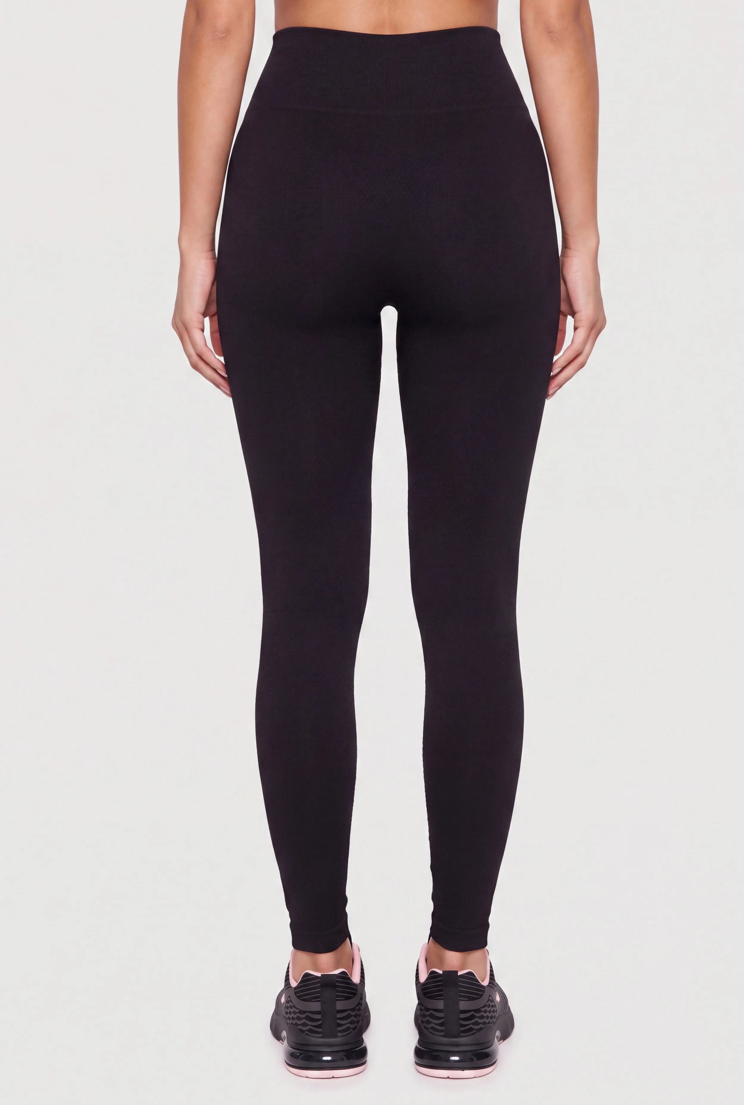 Fleece Lined Compression Rib Seamless Leggings sold by Rainbow product image thumbnail 5