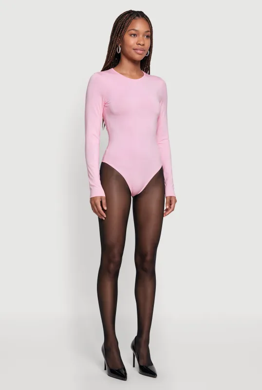 Long Sleeve Crew Neck Bodysuit made by Daisy