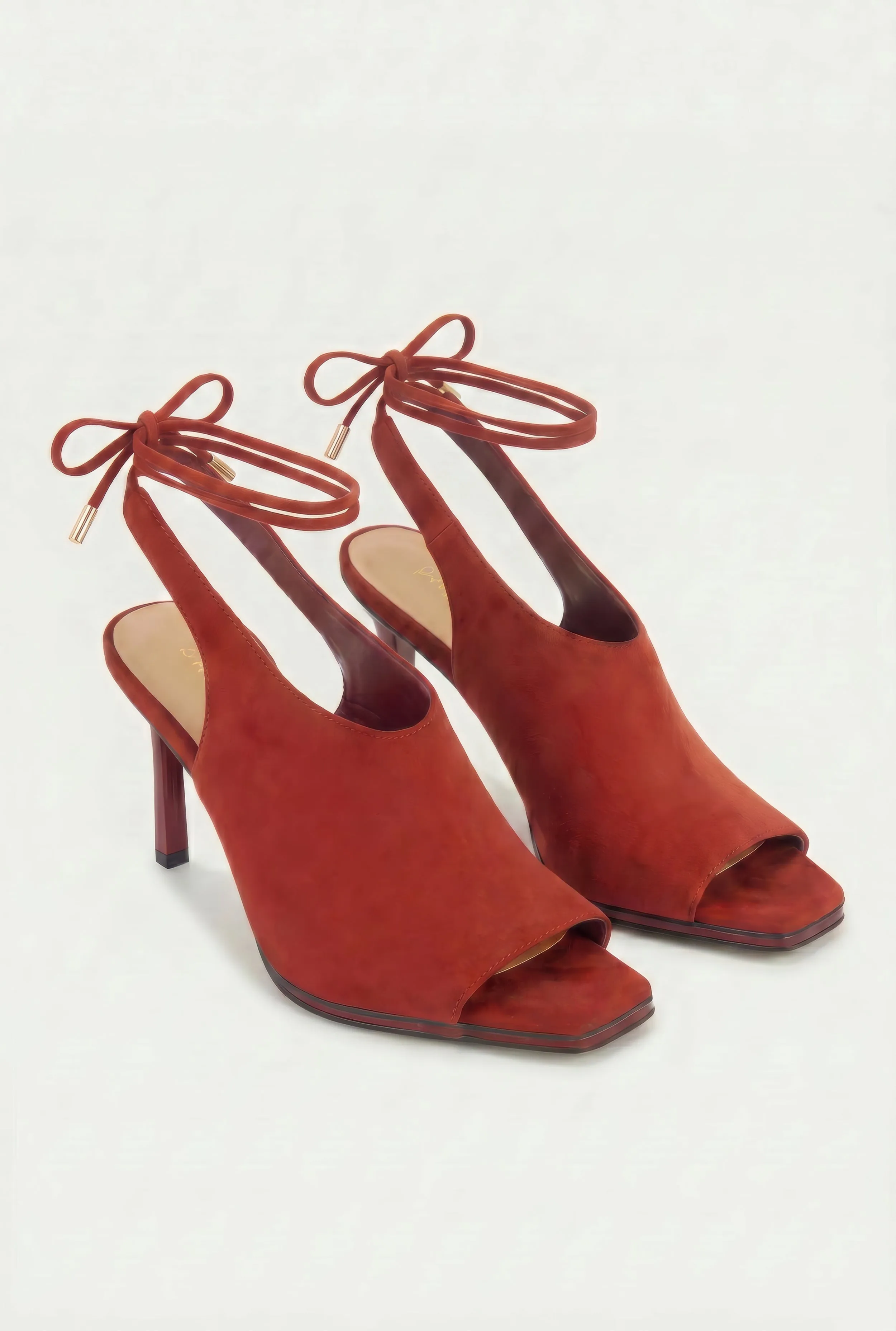 Peep Toe Lace Up Stiletto Heels sold by Rainbow product image thumbnail 2
