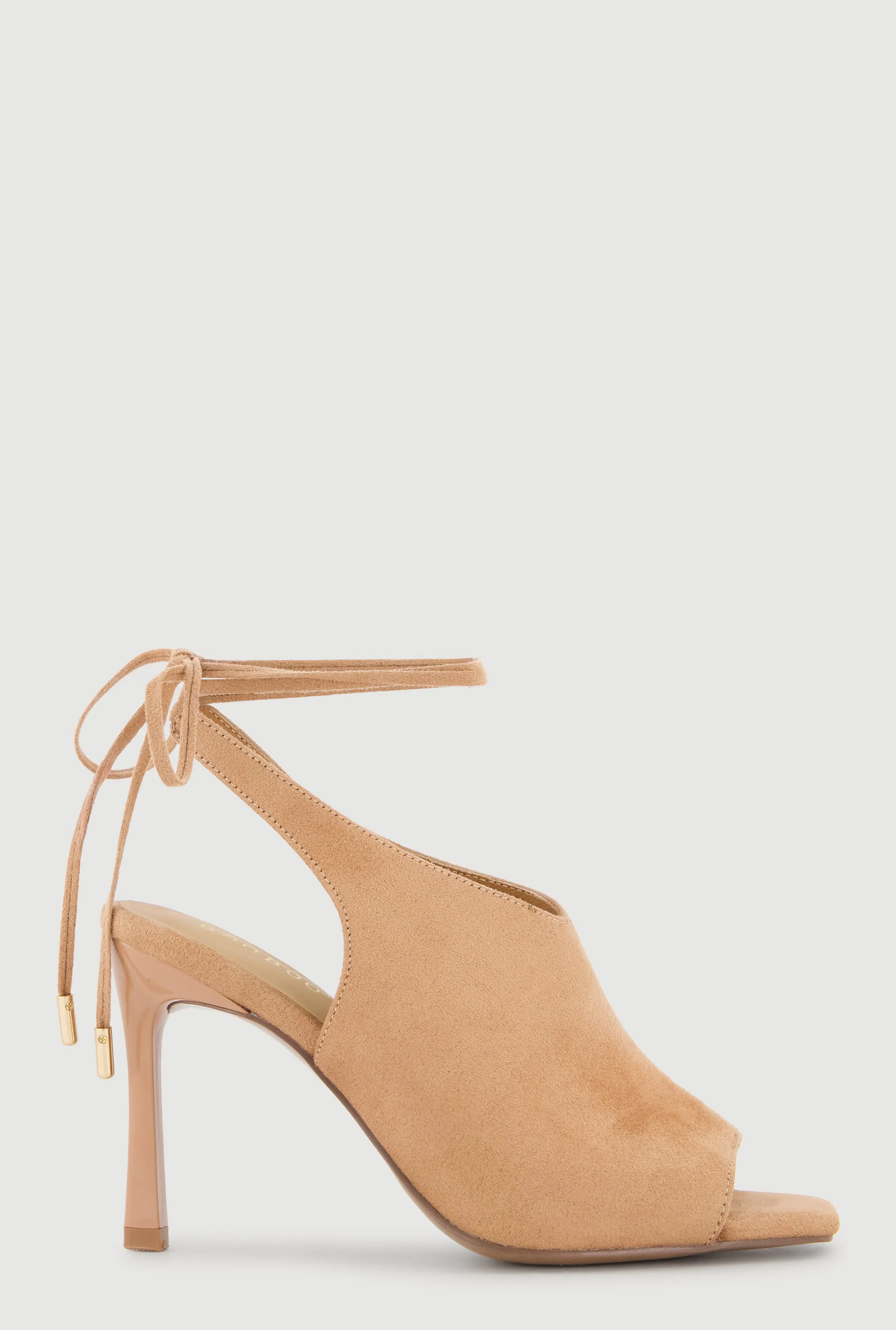 Peep Toe Lace Up Stiletto Heels sold by Rainbow product image thumbnail 3
