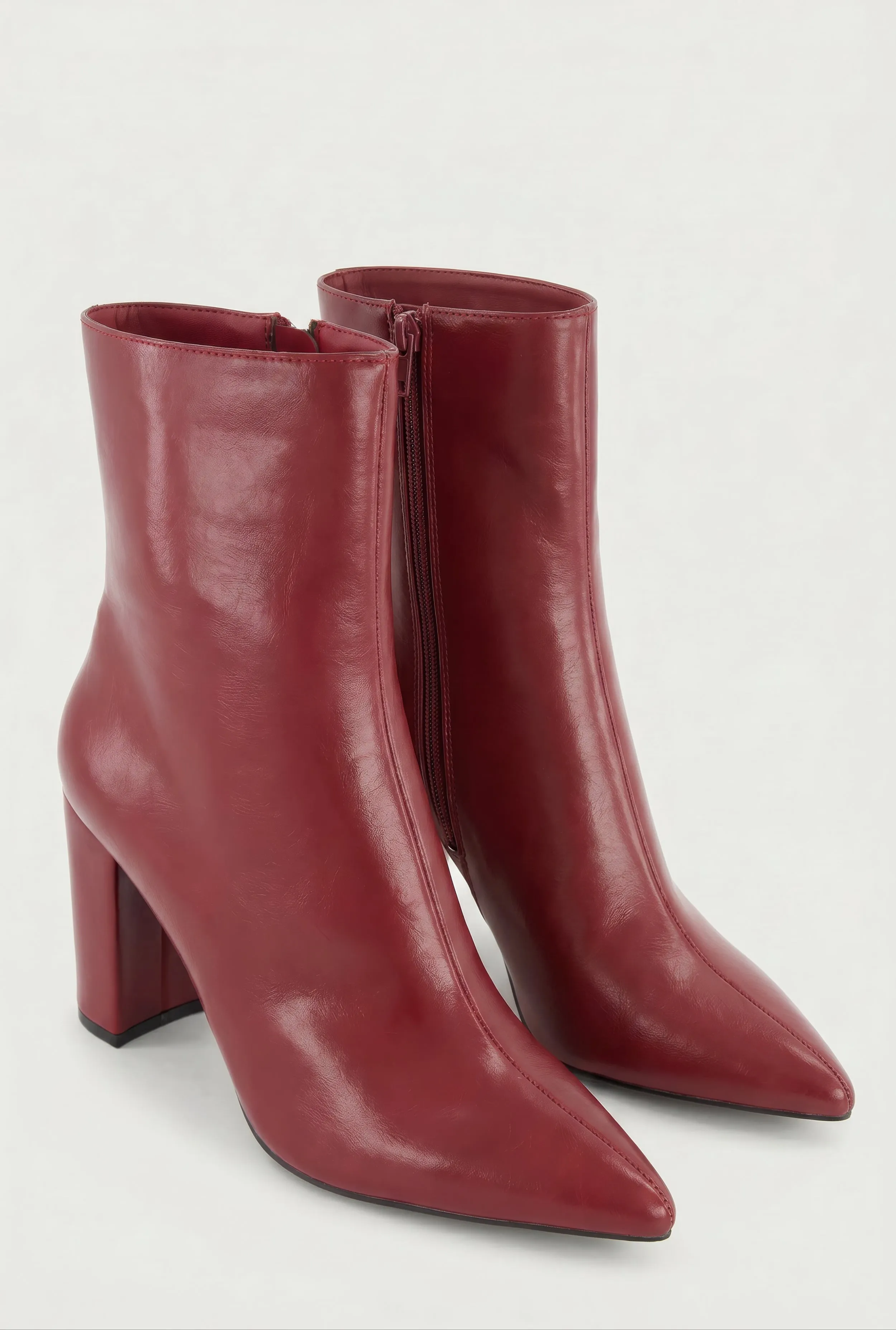 Pointy Toe Block Heel Booties sold by Rainbow product image thumbnail 2