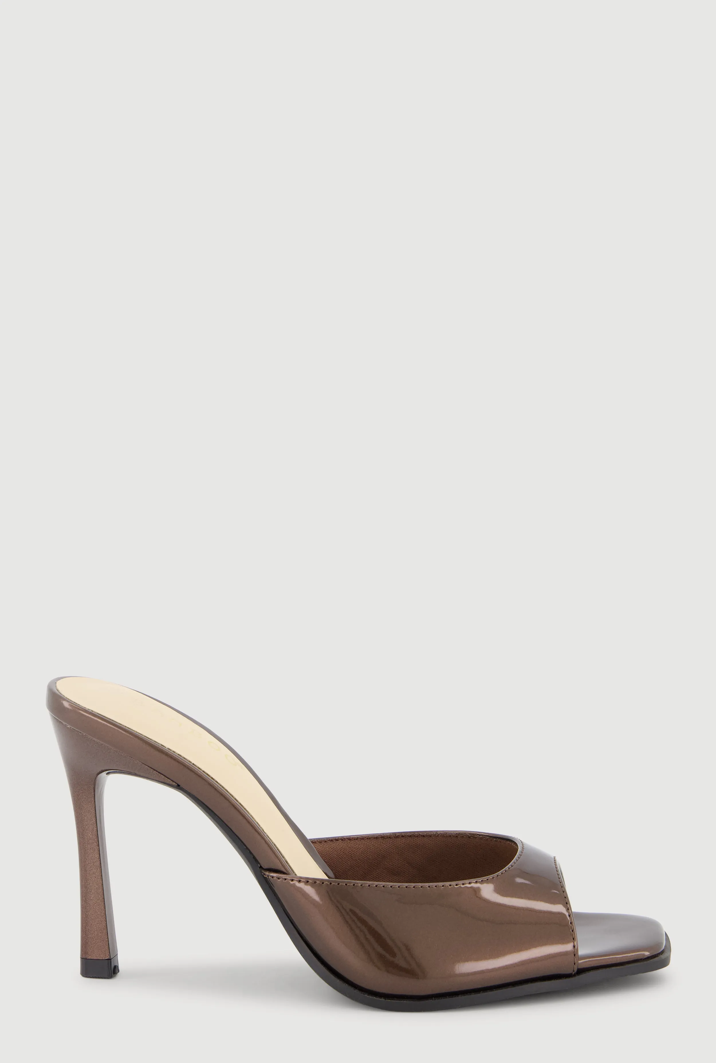 Square Open Toe High Heel Mules sold by Rainbow product image thumbnail 3
