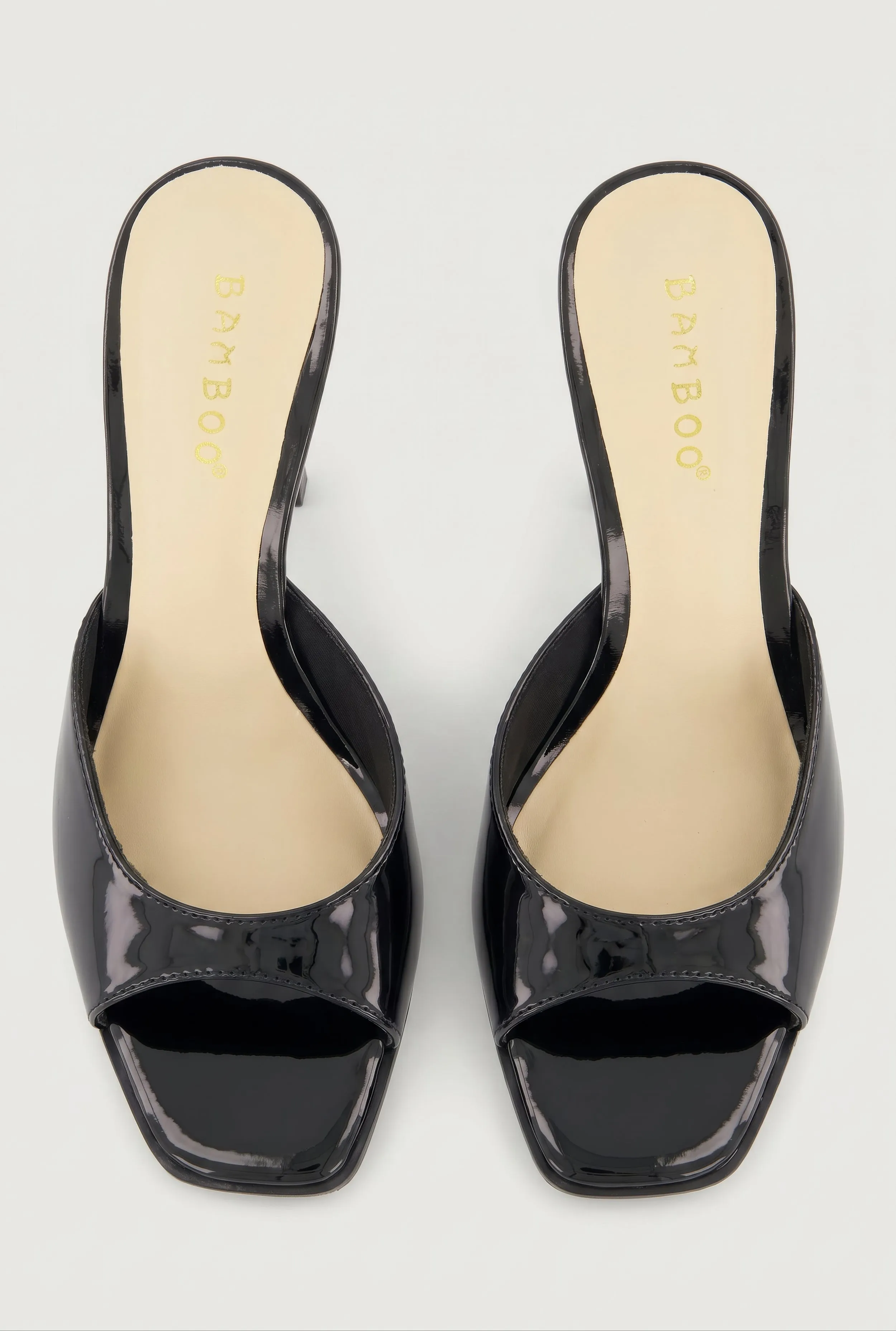 Square Open Toe High Heel Mules sold by Rainbow product image thumbnail 5