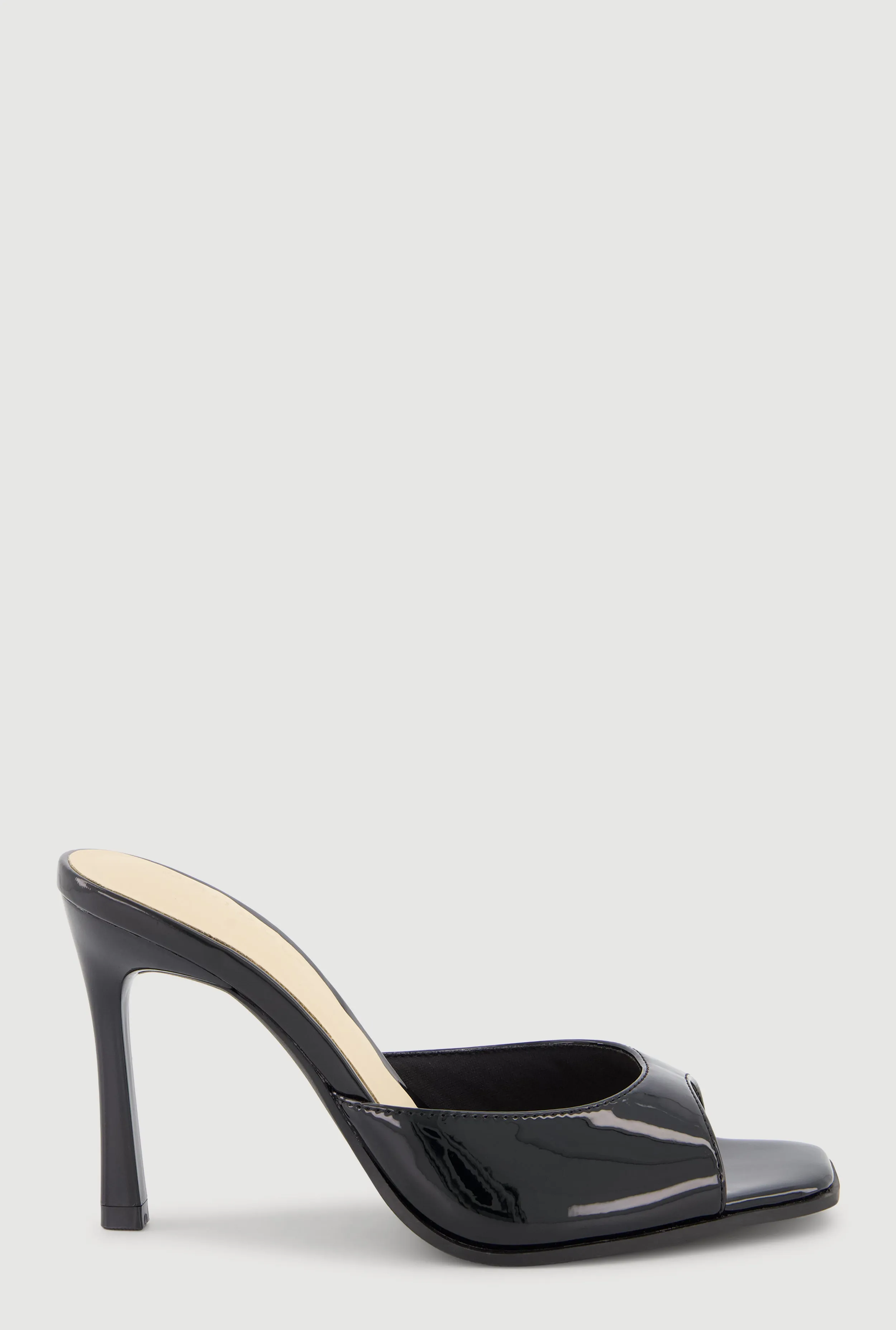 Square Open Toe High Heel Mules sold by Rainbow product image thumbnail 3