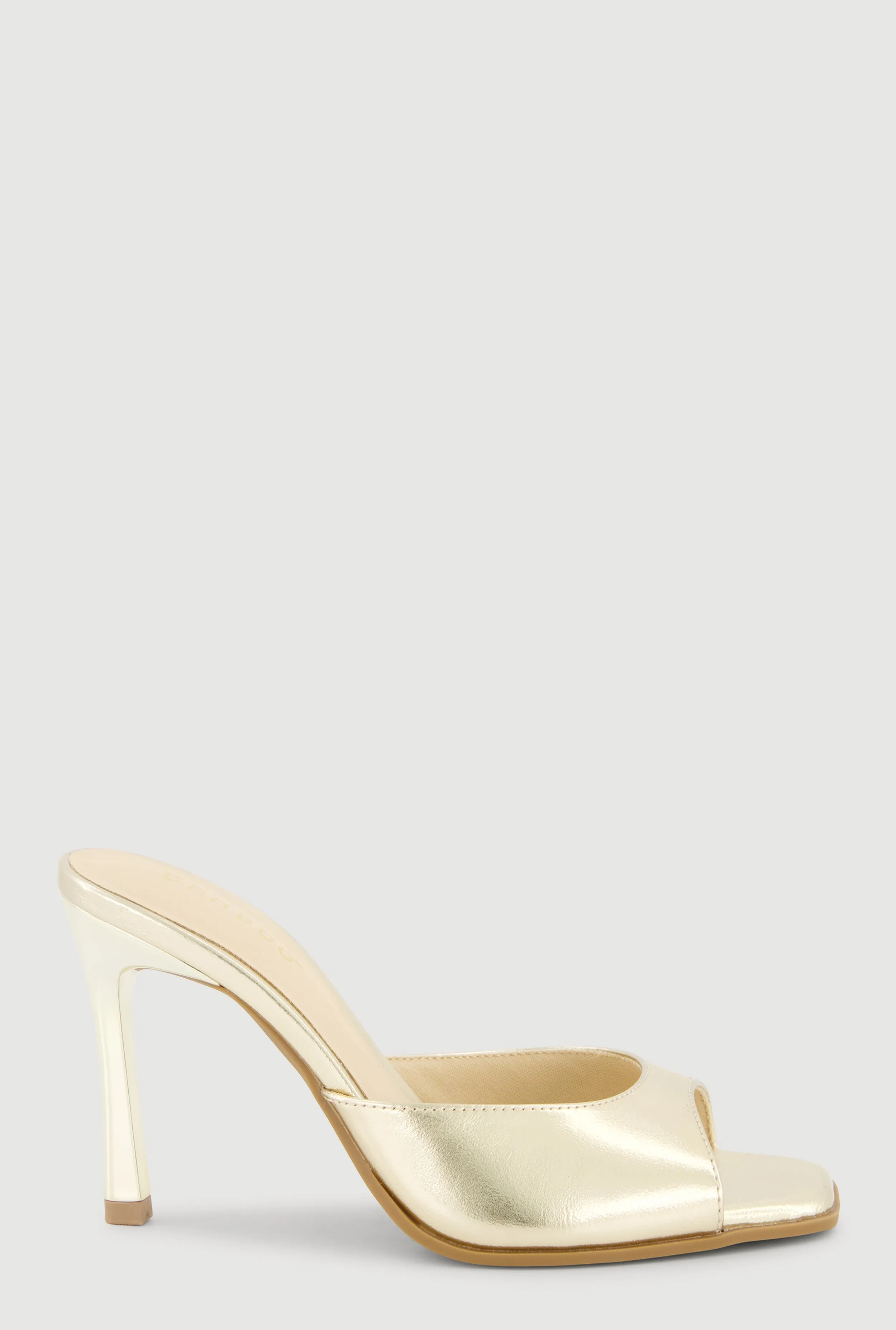 Square Open Toe High Heel Mules sold by Rainbow product image thumbnail 3