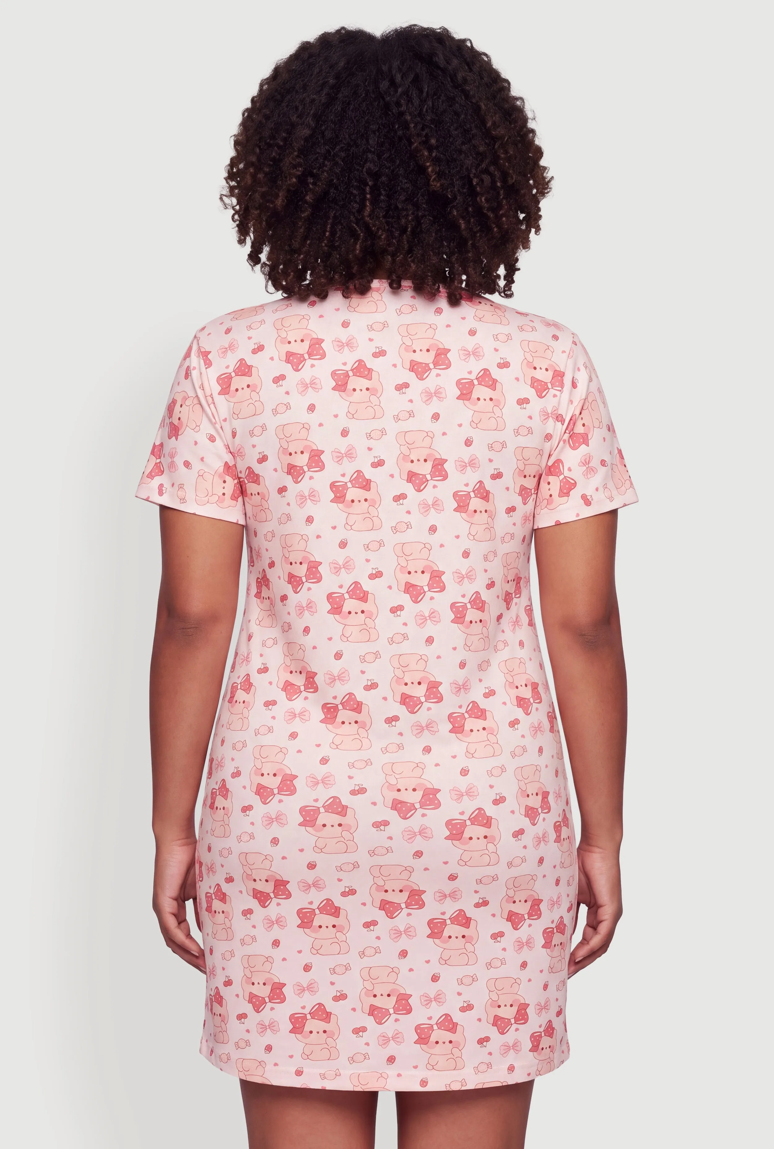 Plus Size Sweet and Sassy Bear Graphic Sleepshirt sold by Rainbow product image thumbnail 2