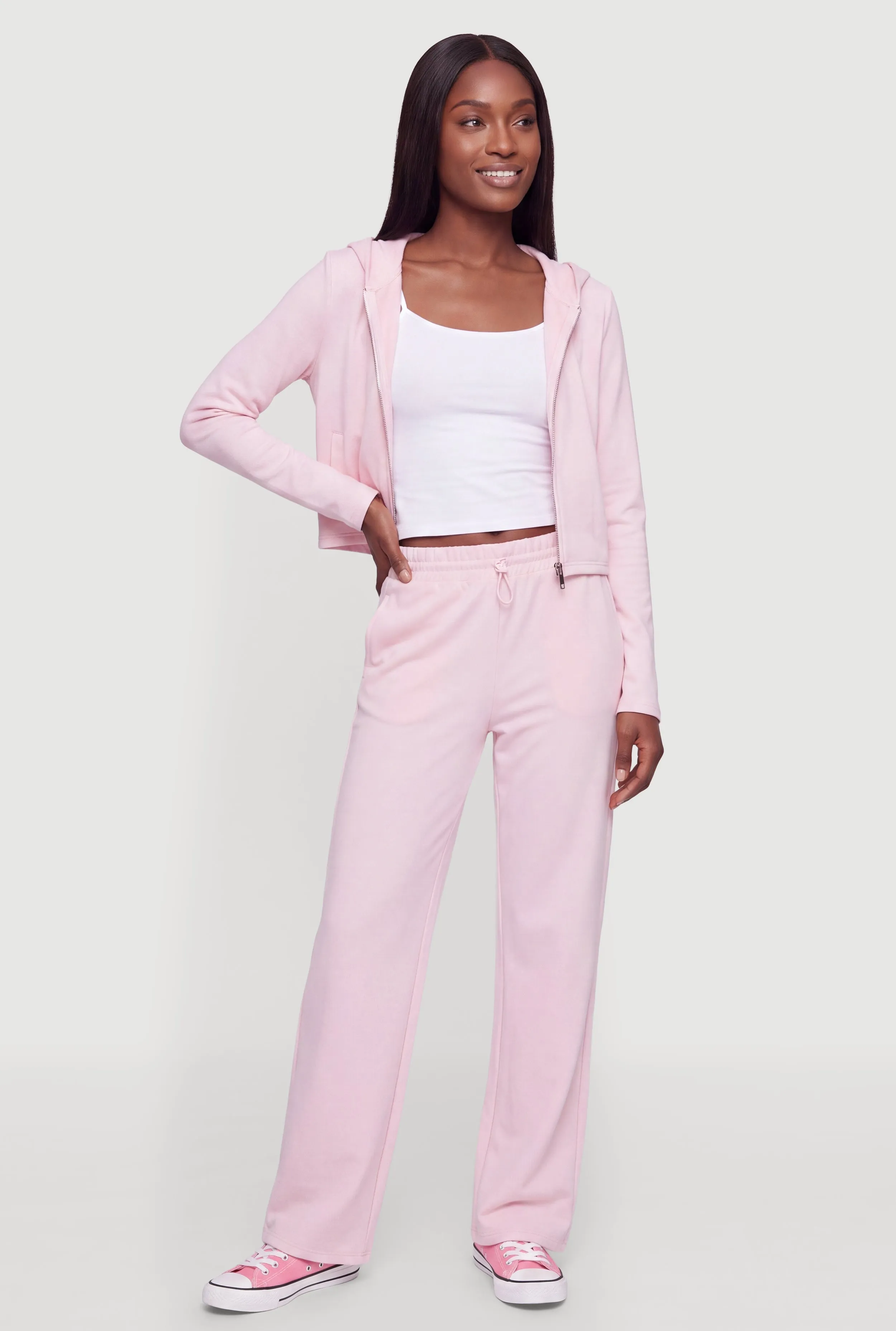 Toggle Drawstring Waist Pull On Scuba Pants sold by Rainbow product image thumbnail 2