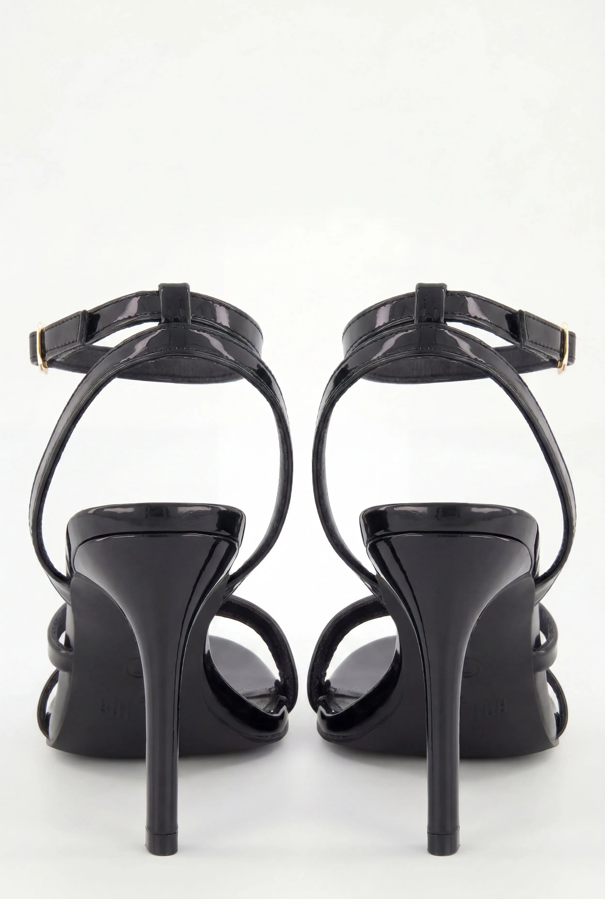 Open Toe Ankle Strap High Heel Stilettos sold by Rainbow product image thumbnail 5