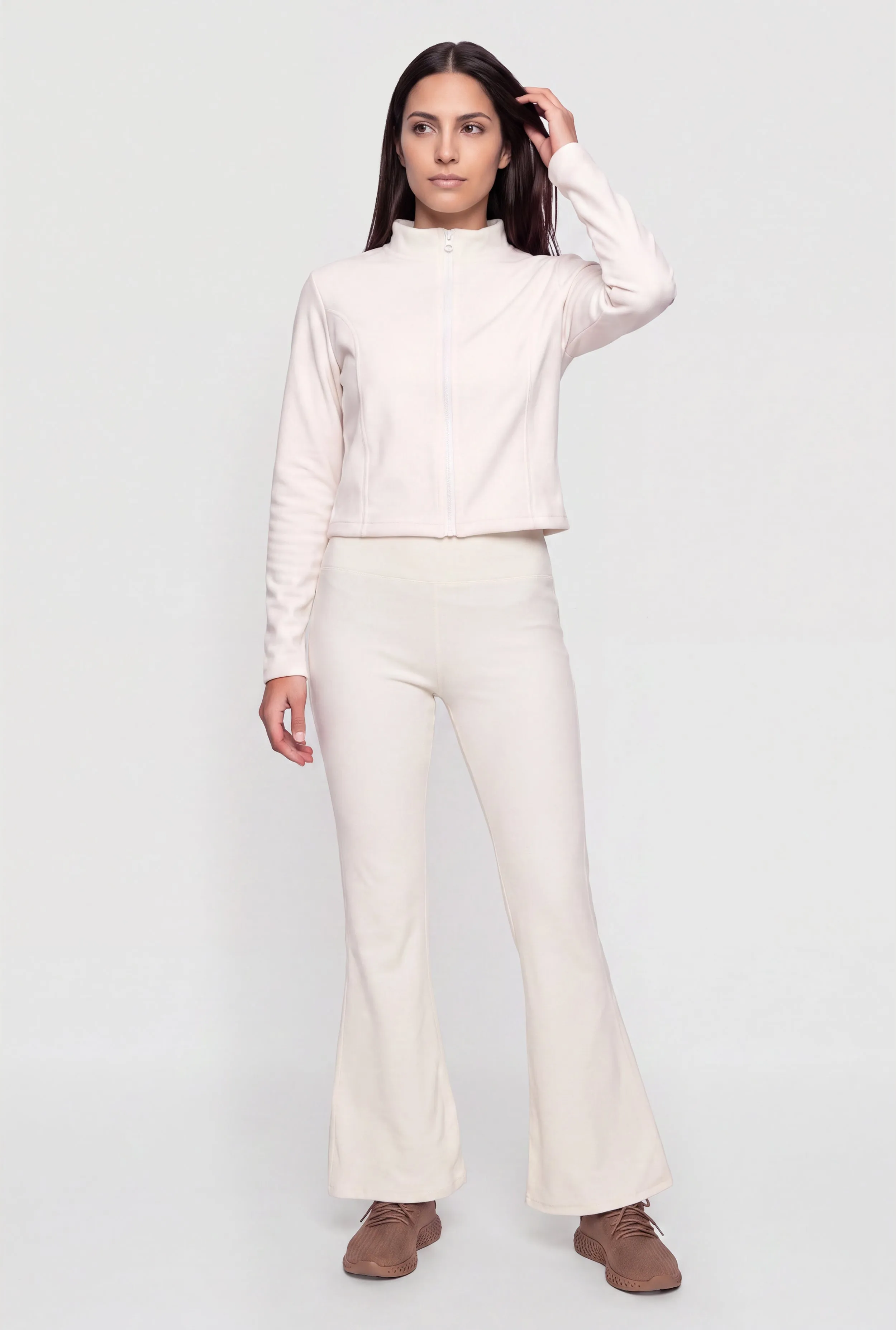 Fleece Lined Flare Leg Pants sold by Rainbow