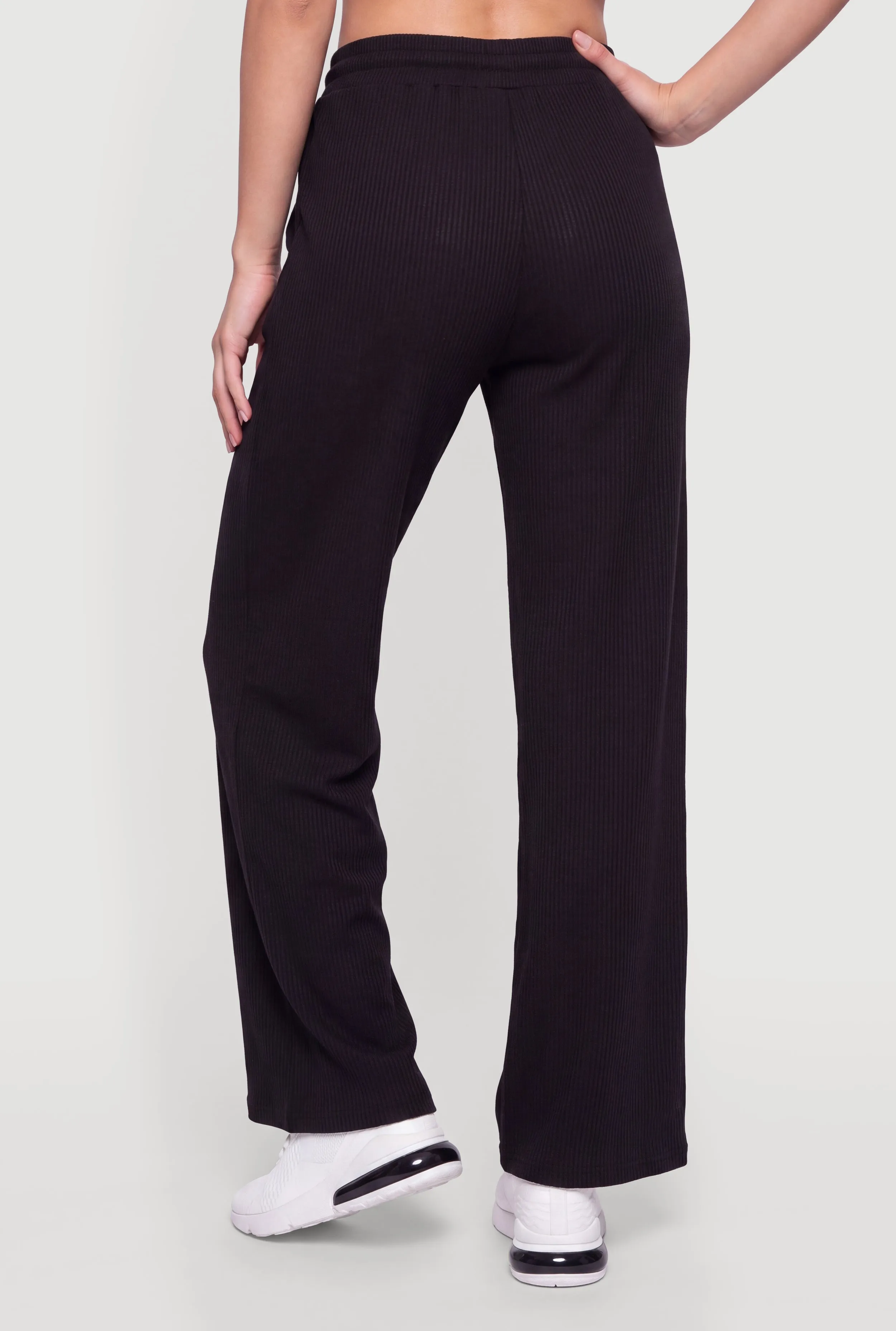 Drawstring Waist Wide Leg Pull On Pants sold by Rainbow product image thumbnail 5