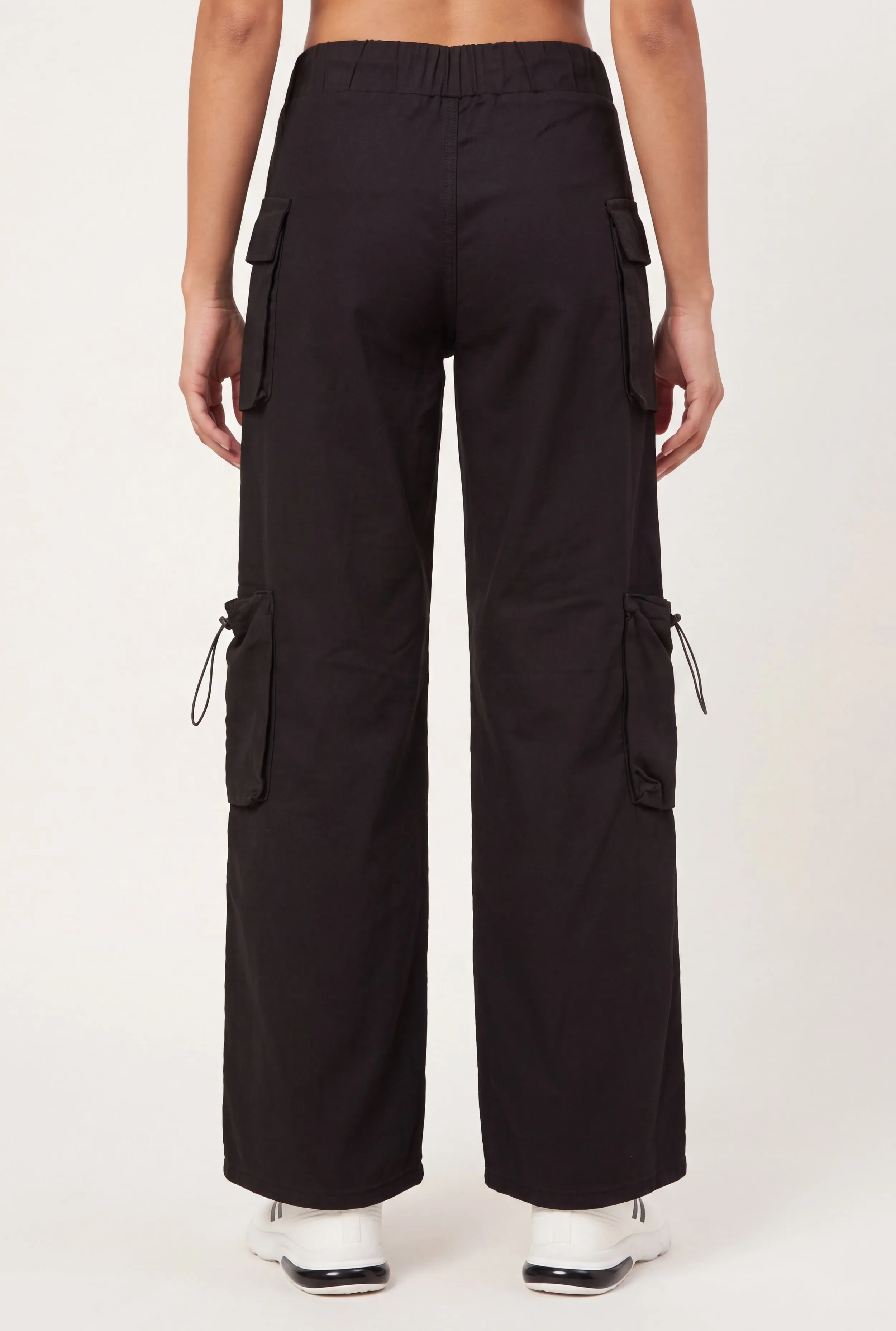 Toggle Drawstring Waist Cargo Pull On Pants sold by Rainbow product image thumbnail 5