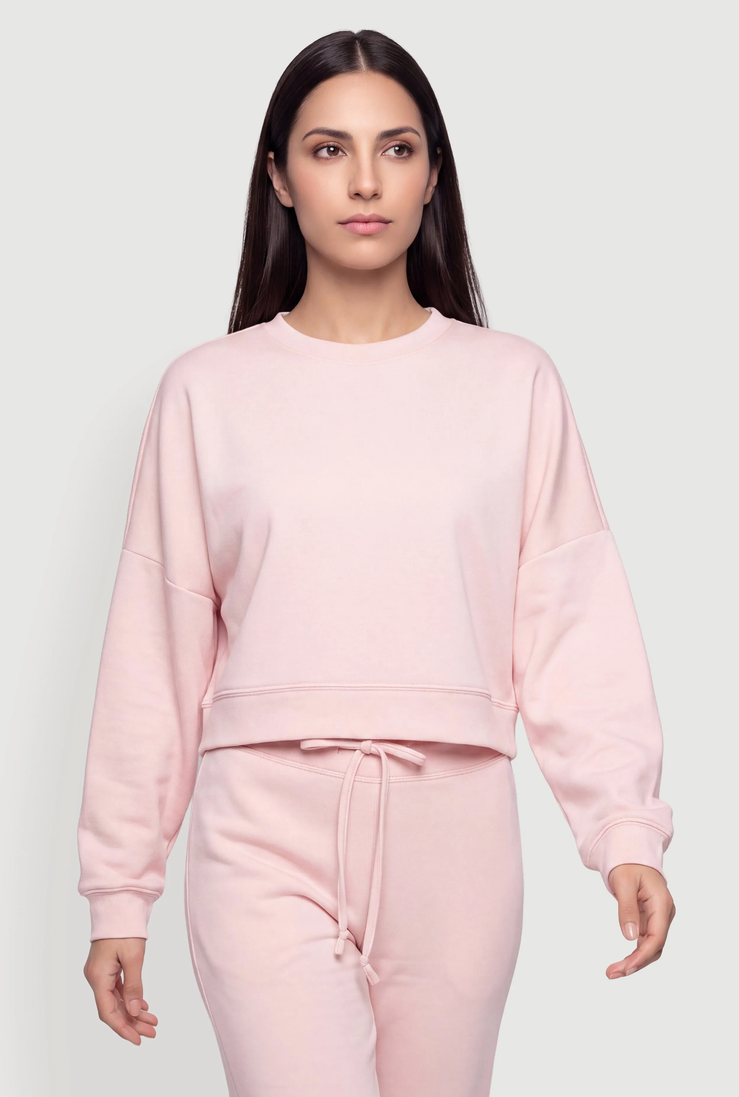 Drop Shoulder Long Sleeve Pullover Sweatshirt sold by Rainbow product image thumbnail 2