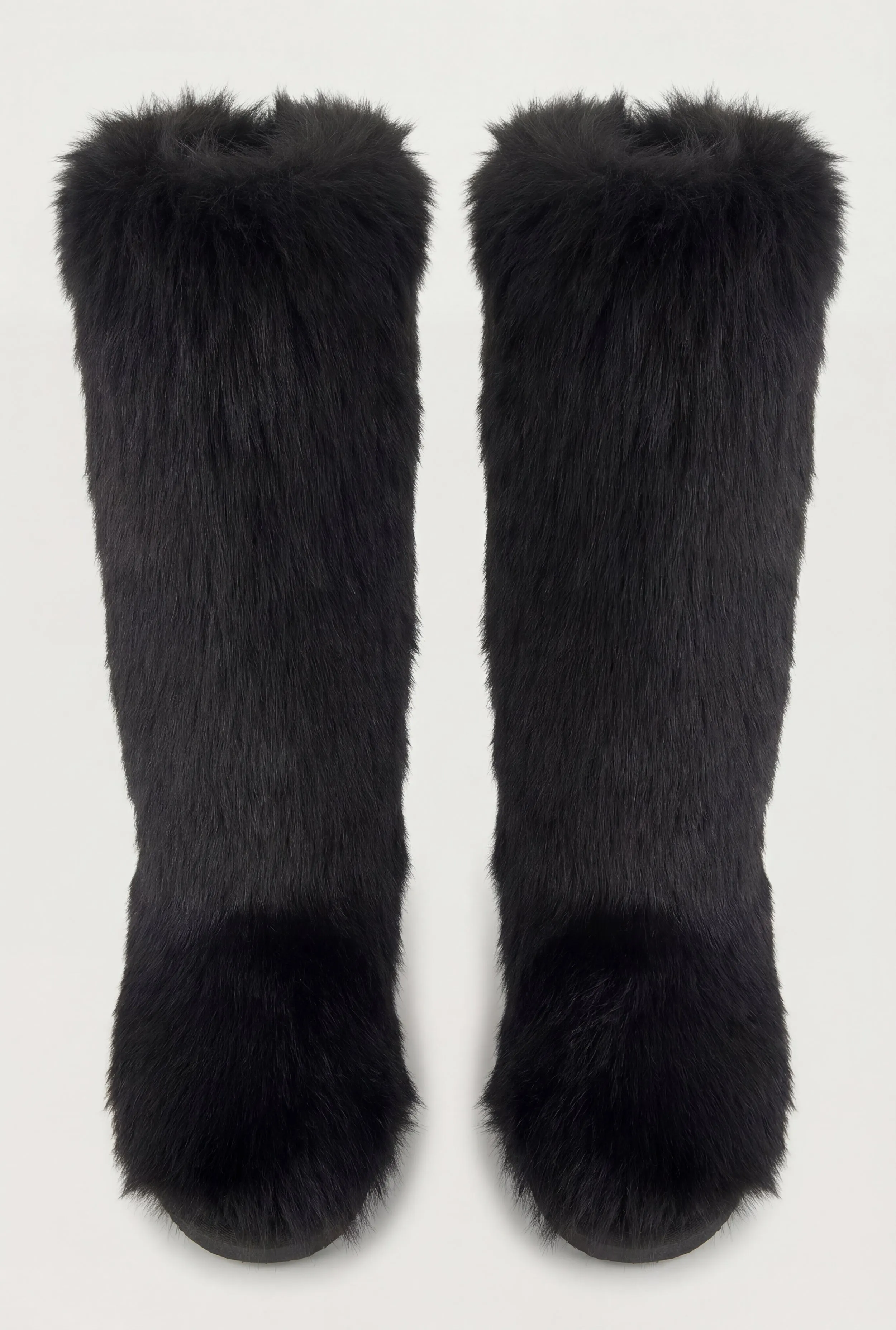 Faux Fur Mid Calf Boots sold by Rainbow product image thumbnail 5