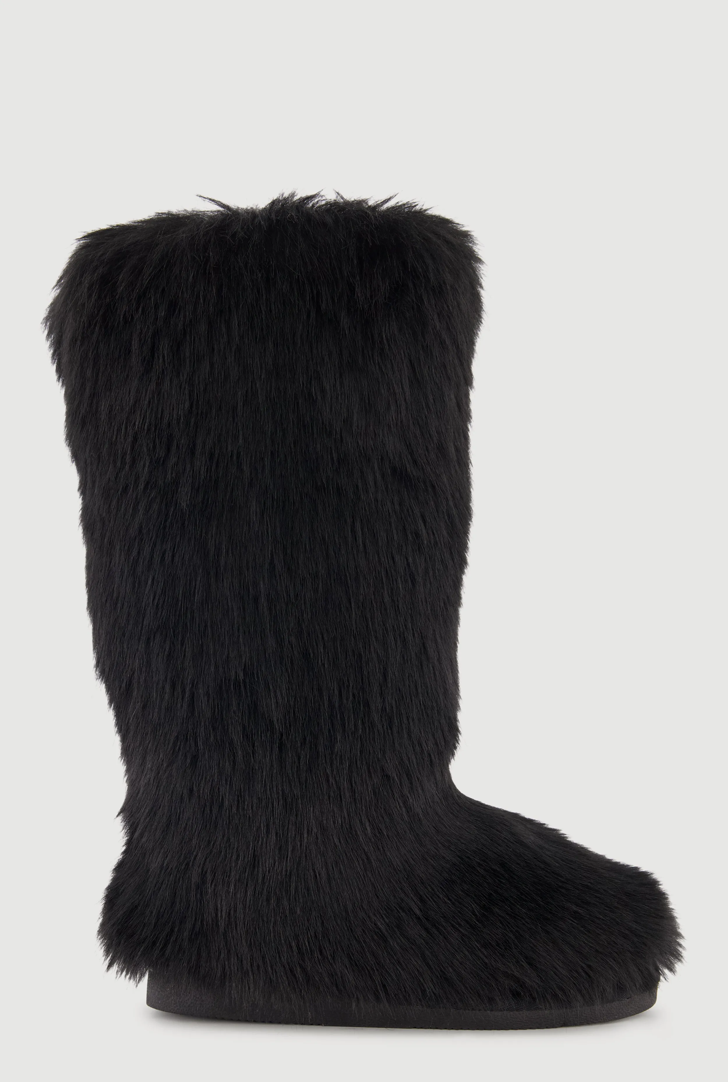 Faux Fur Mid Calf Boots sold by Rainbow product image thumbnail 3