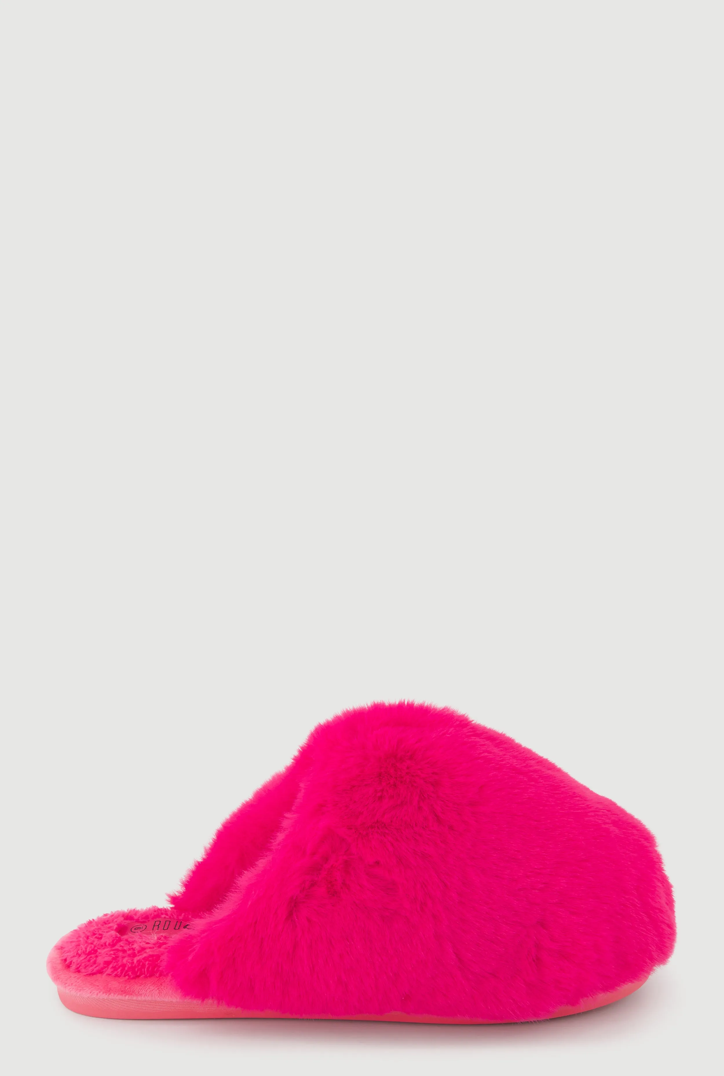 Faux Fur Closed Toe Slippers sold by Rainbow product image thumbnail 3