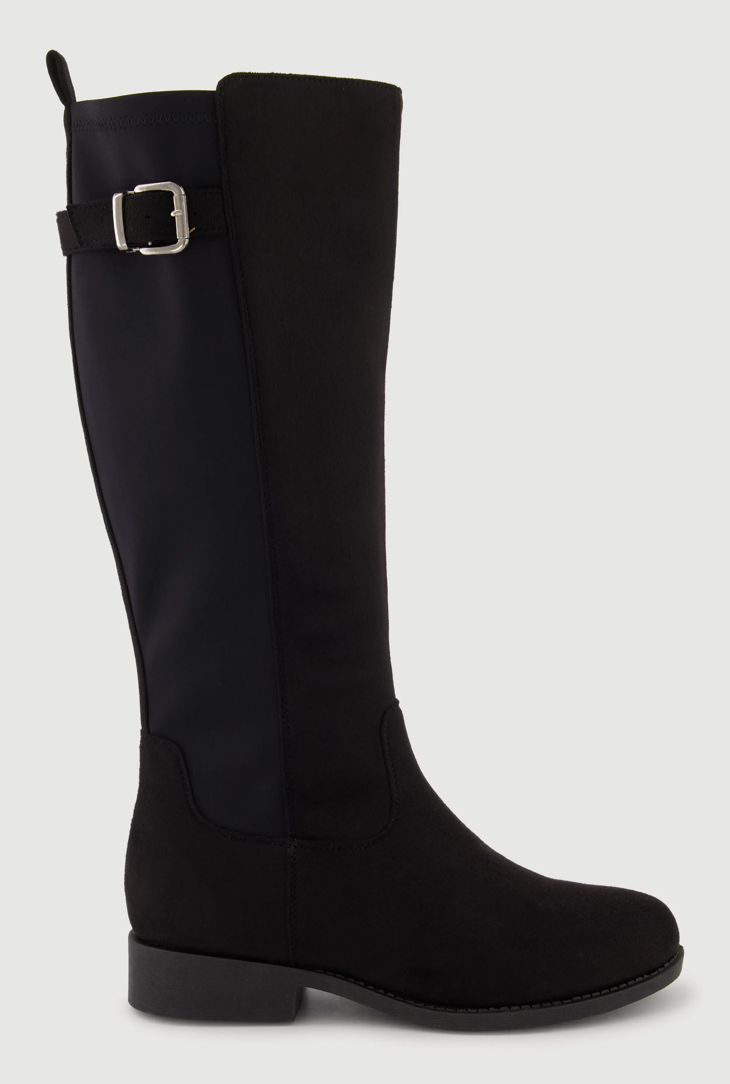 Buckle Detail Stretch Back Knee High Riding Boots sold by Rainbow product image thumbnail 3