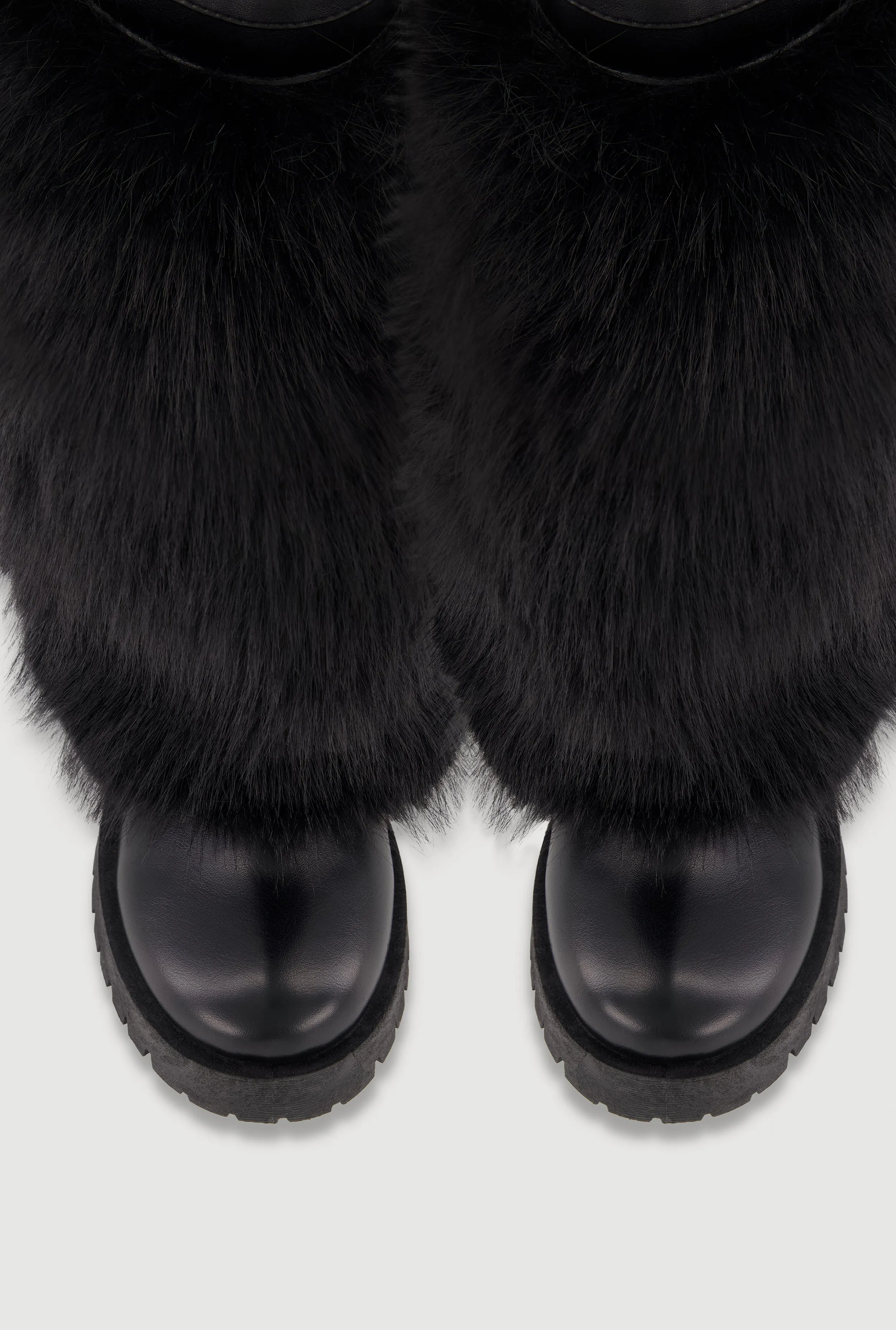 Lock Charm Faux Fur Boots sold by Rainbow product image thumbnail 5