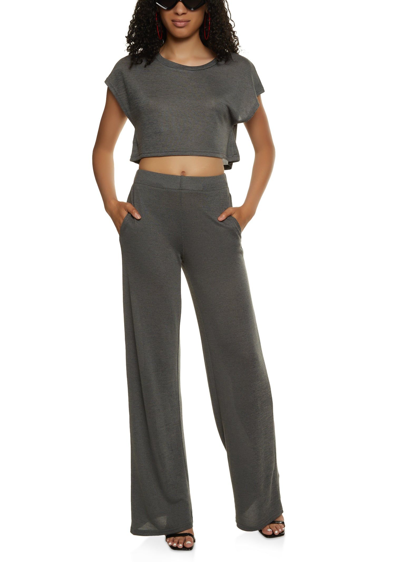 Cropped Muscle Tee sold by Rainbow product image thumbnail 2