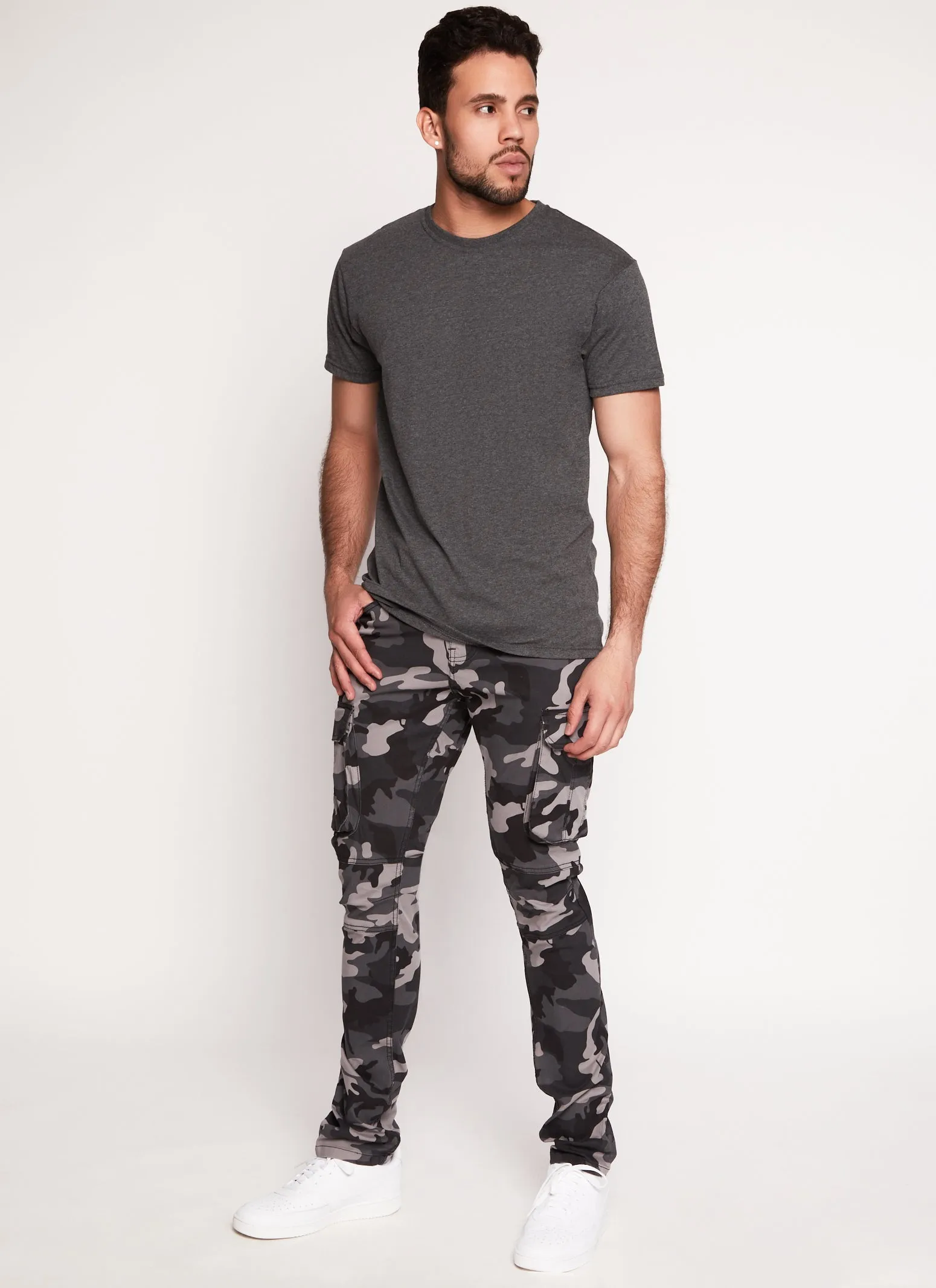 Mens Basic Crew Neck T Shirt sold by Rainbow product image thumbnail 2