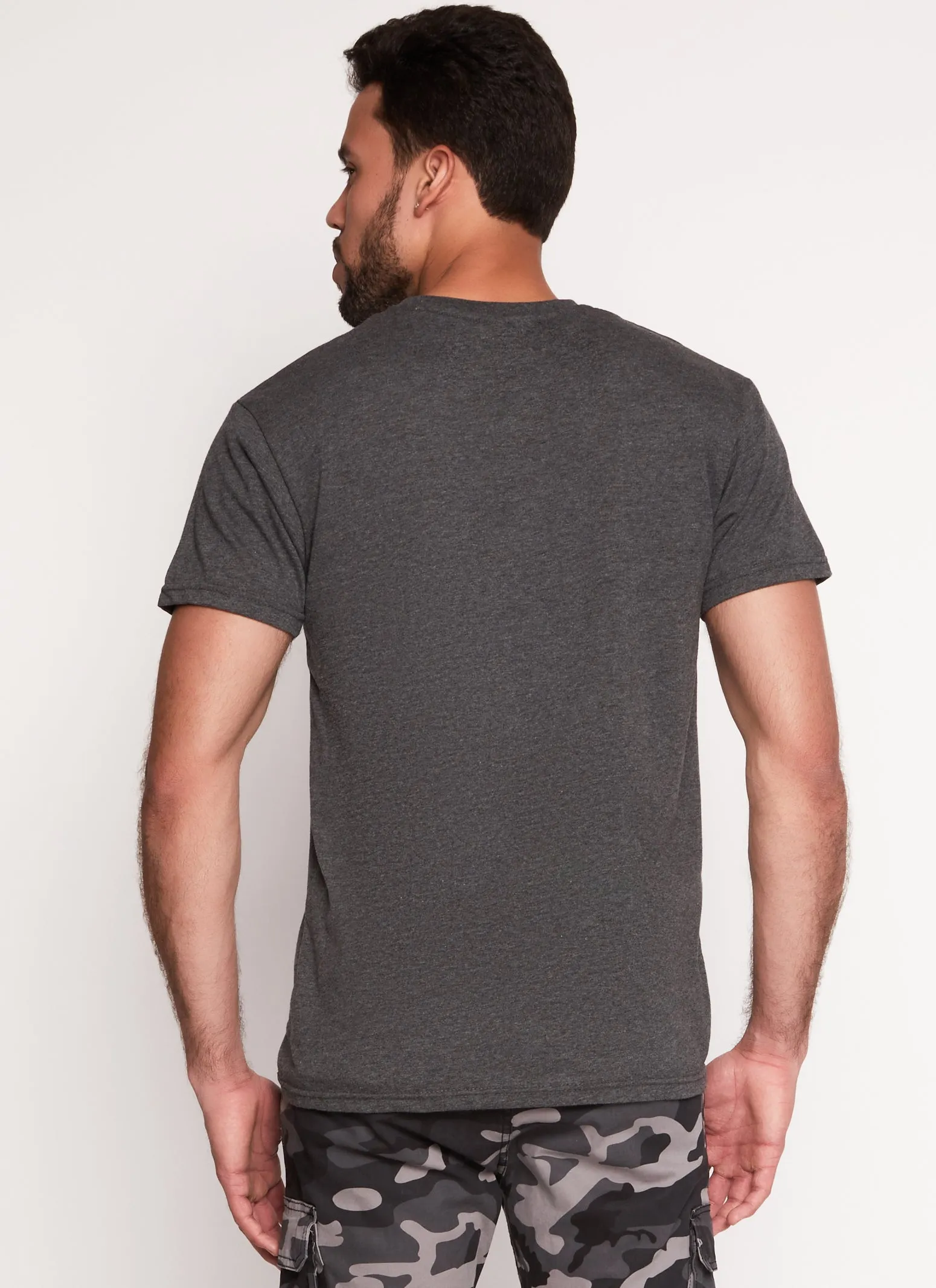 Mens Basic Crew Neck T Shirt sold by Rainbow product image thumbnail 3