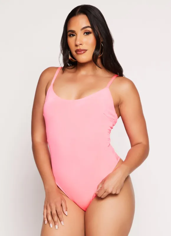Haute Monde Basic Cami Bodysuit sold by Rainbow