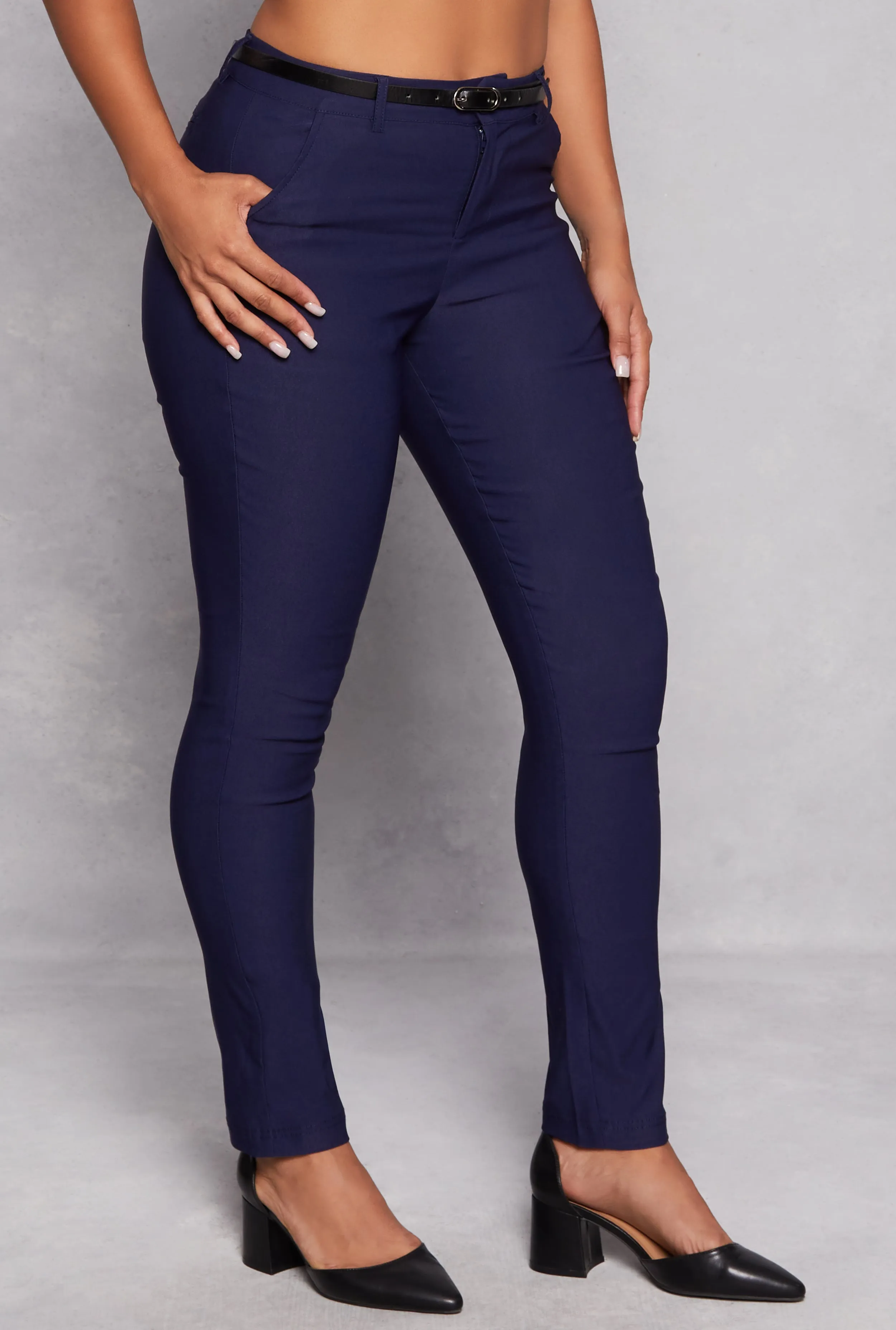 Belted Hyperstretch Dress Pants sold by Rainbow product image thumbnail 2