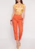 High Waist Pull On Cargo Pants sold by Rainbow