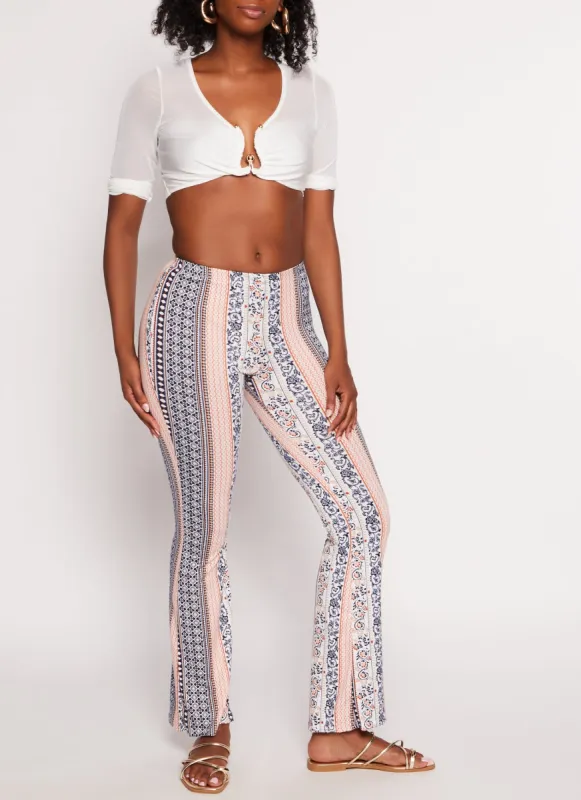 Border Boho Print Pants sold by Rainbow