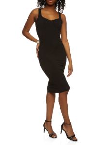 Ribbed Tank Midi Dress sold by Rainbow