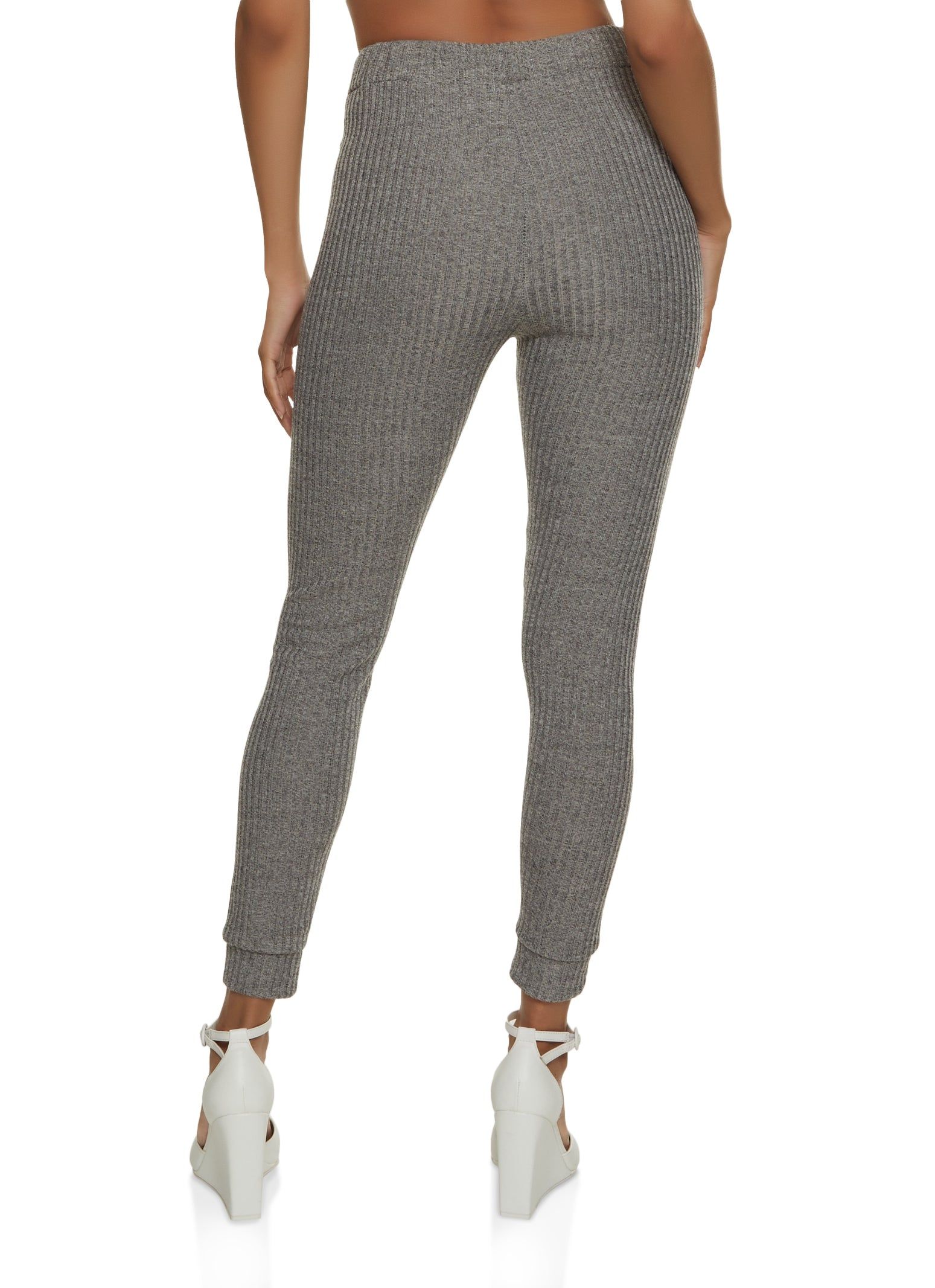 Ribbed Drawstring Leggings sold by Rainbow product image thumbnail 2