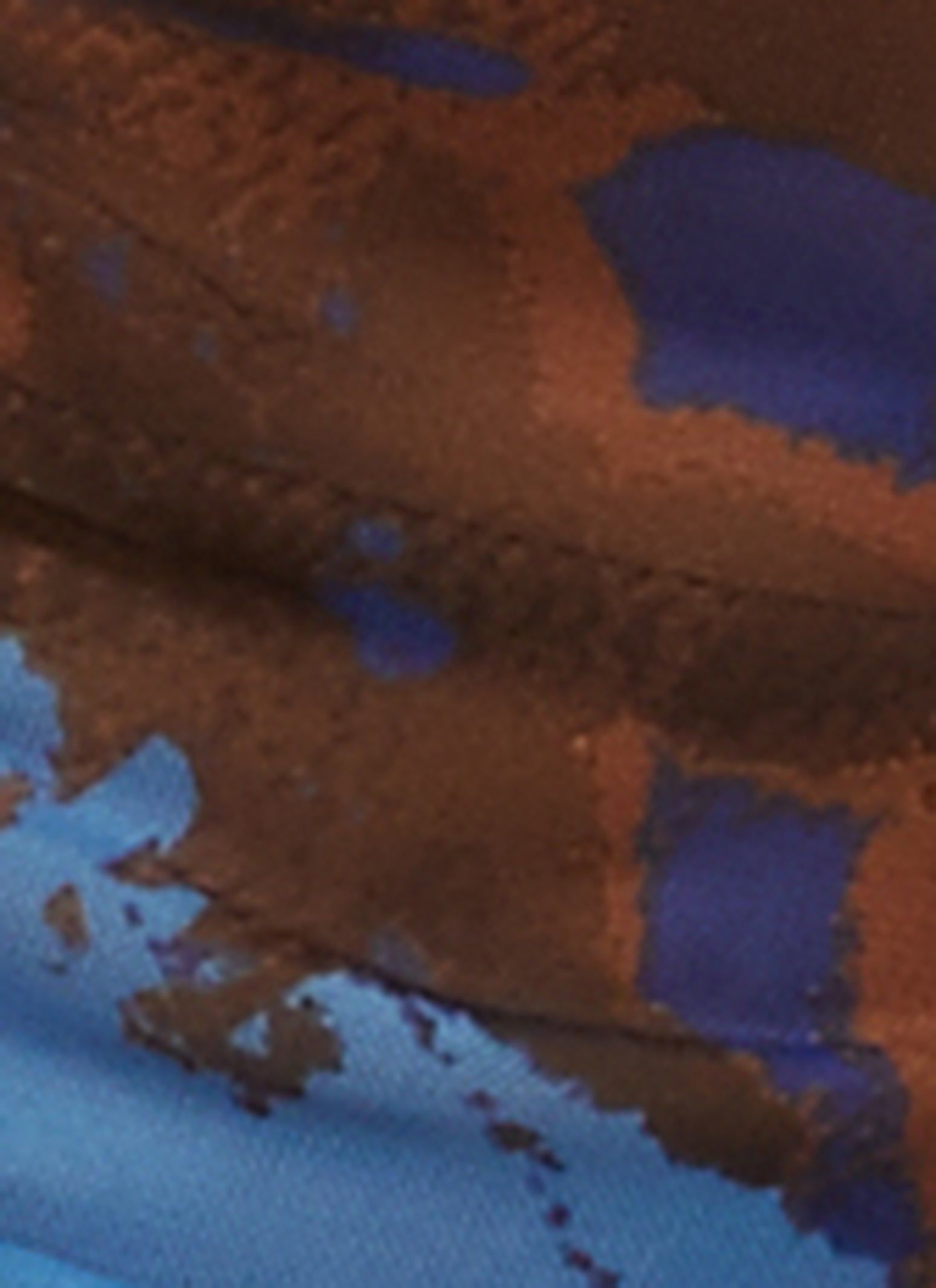 Printed Mesh Ruched Lace Up Top sold by Rainbow product image thumbnail 3