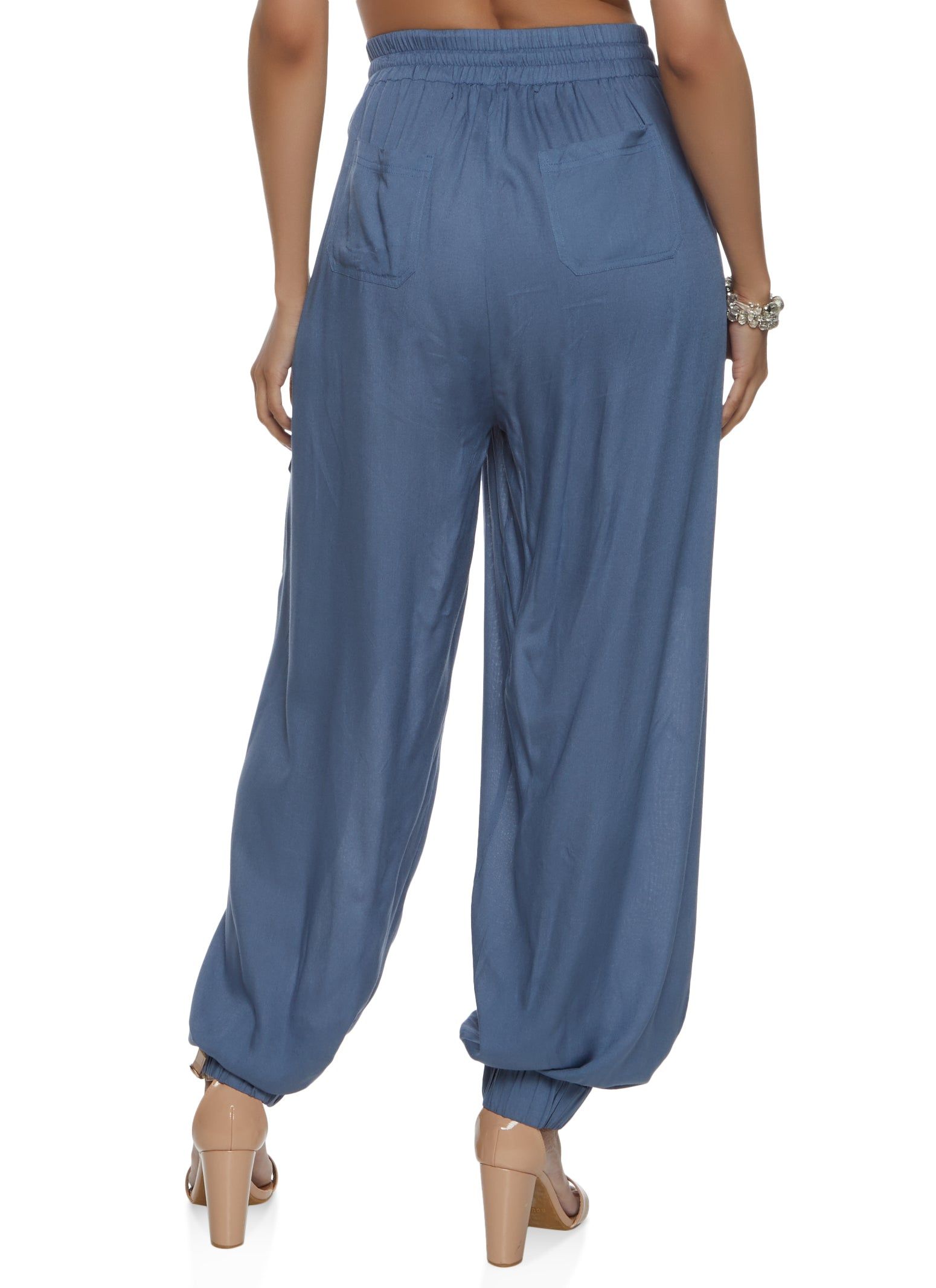 Drawstring Cargo Pocket Joggers sold by Rainbow product image thumbnail 2