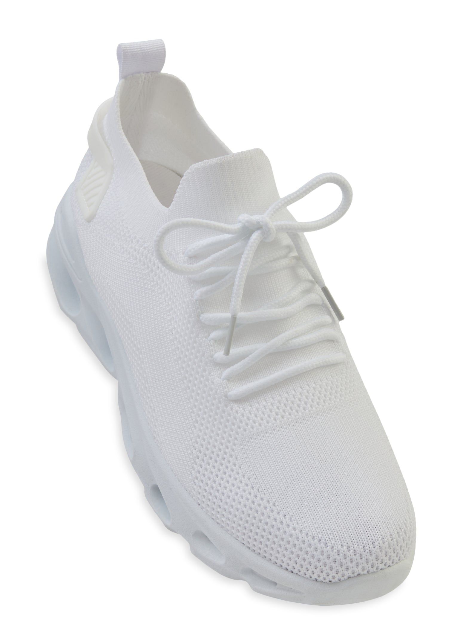 Cut Out Sole Lace Up Sneakers sold by Rainbow