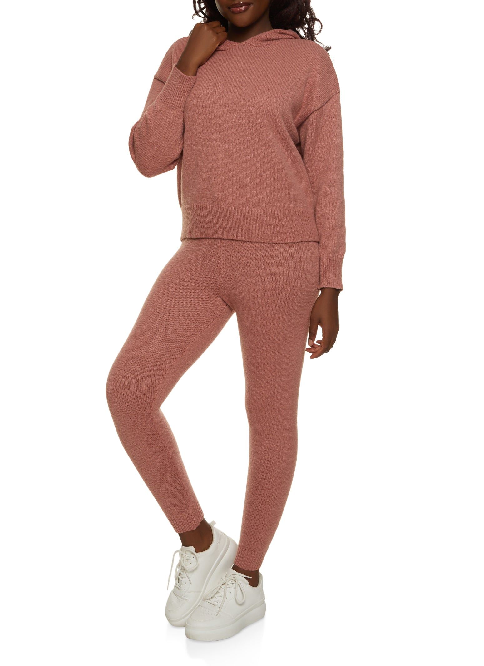 Brushed Knit Hooded Sweater sold by Rainbow product image thumbnail 2