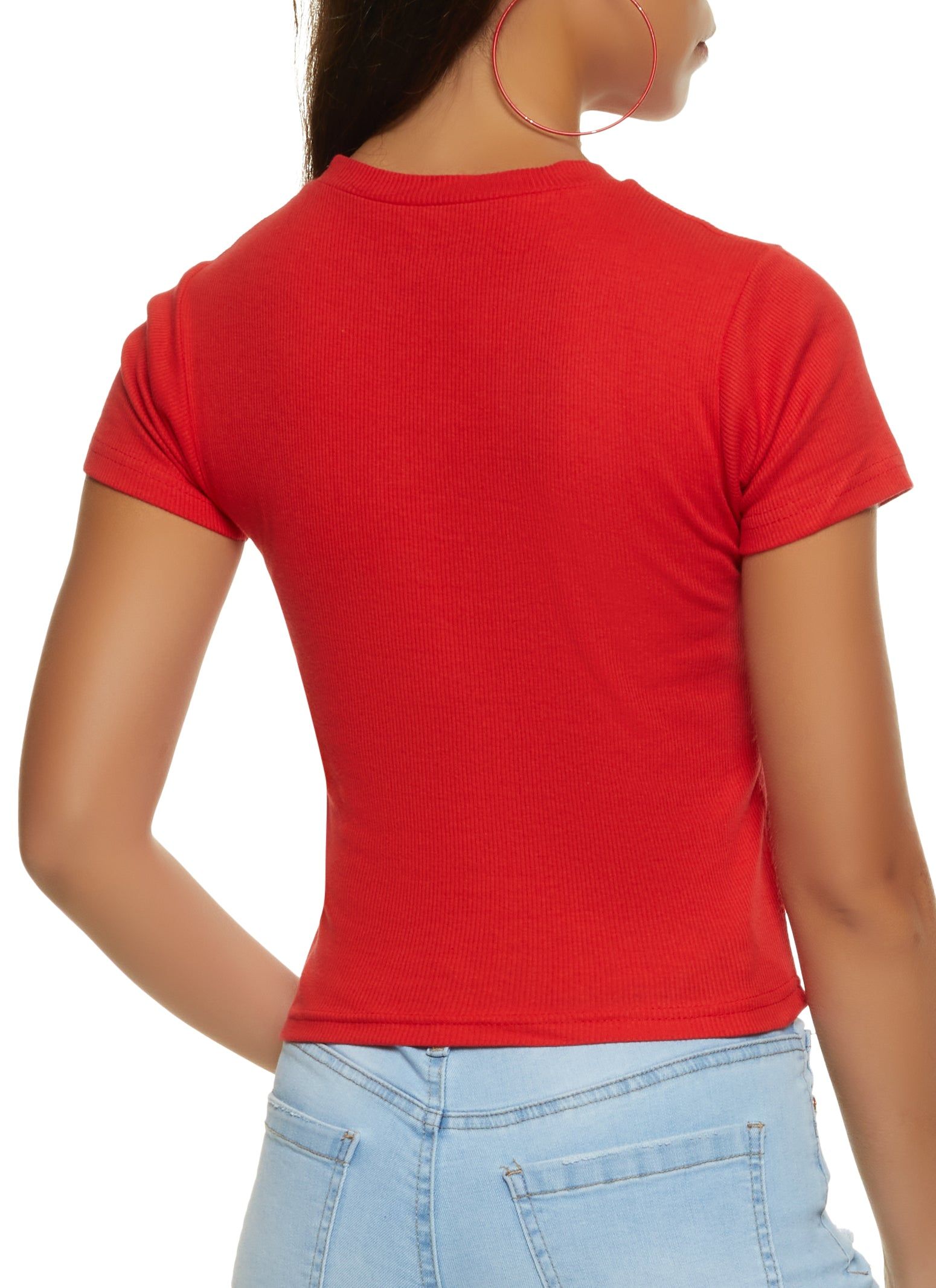 Perfectly Imperfect Embroidered Graphic Tee sold by Rainbow product image thumbnail 2